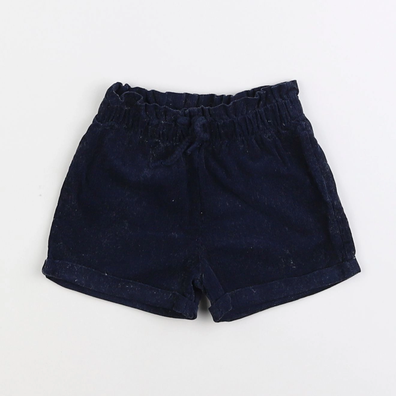 Vertbaudet - short bleu - 6 mois