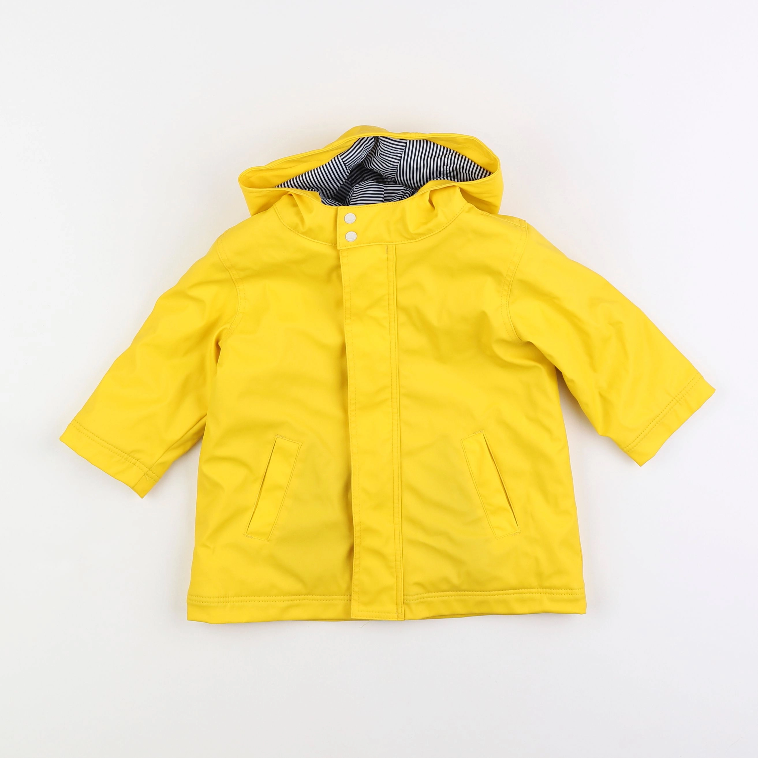 Petit Bateau - imperméable jaune - 18 mois