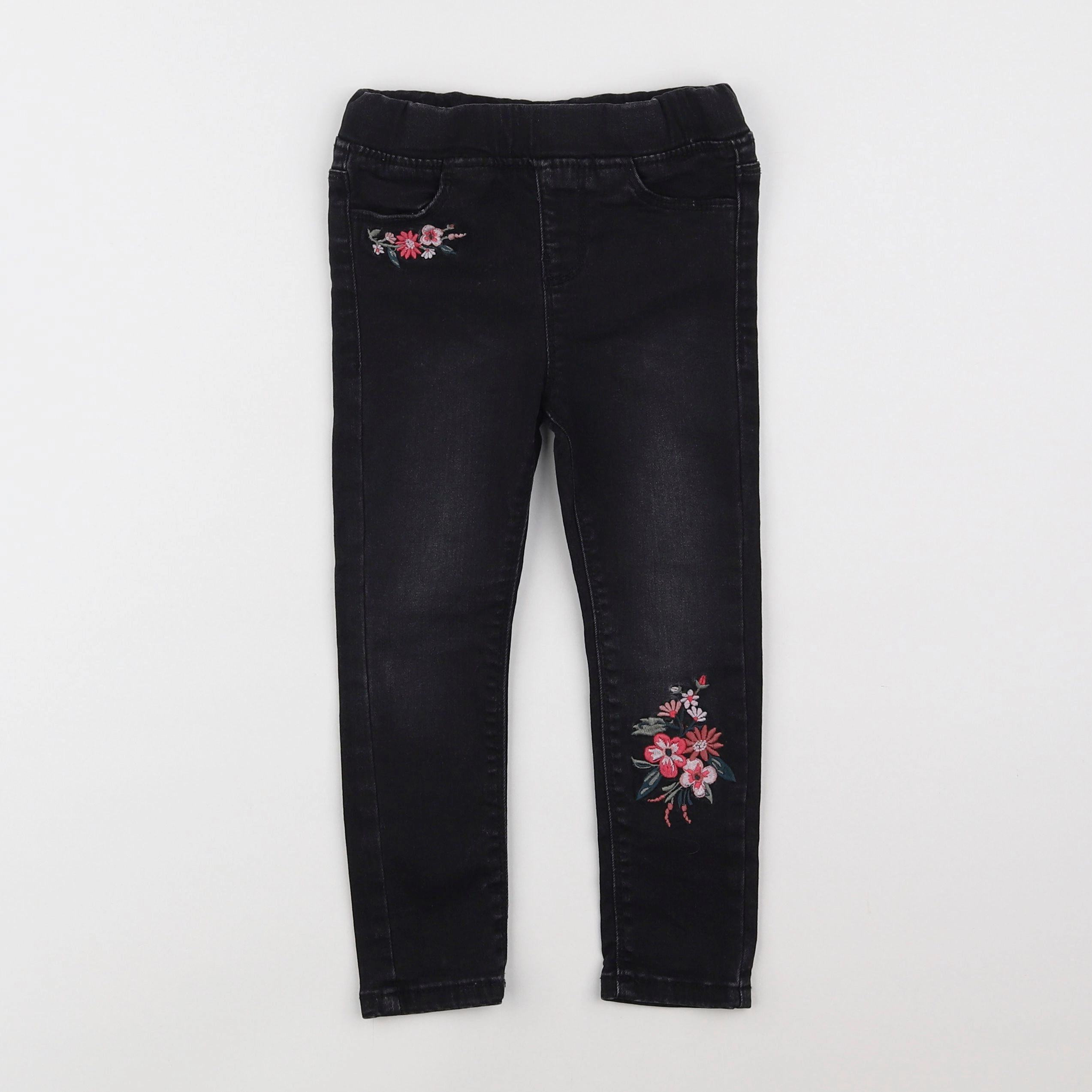 Vertbaudet - jegging noir - 3 ans