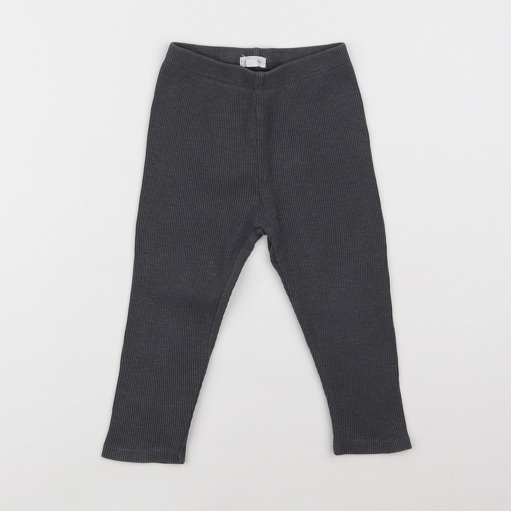 Vertbaudet - legging gris - 2 ans