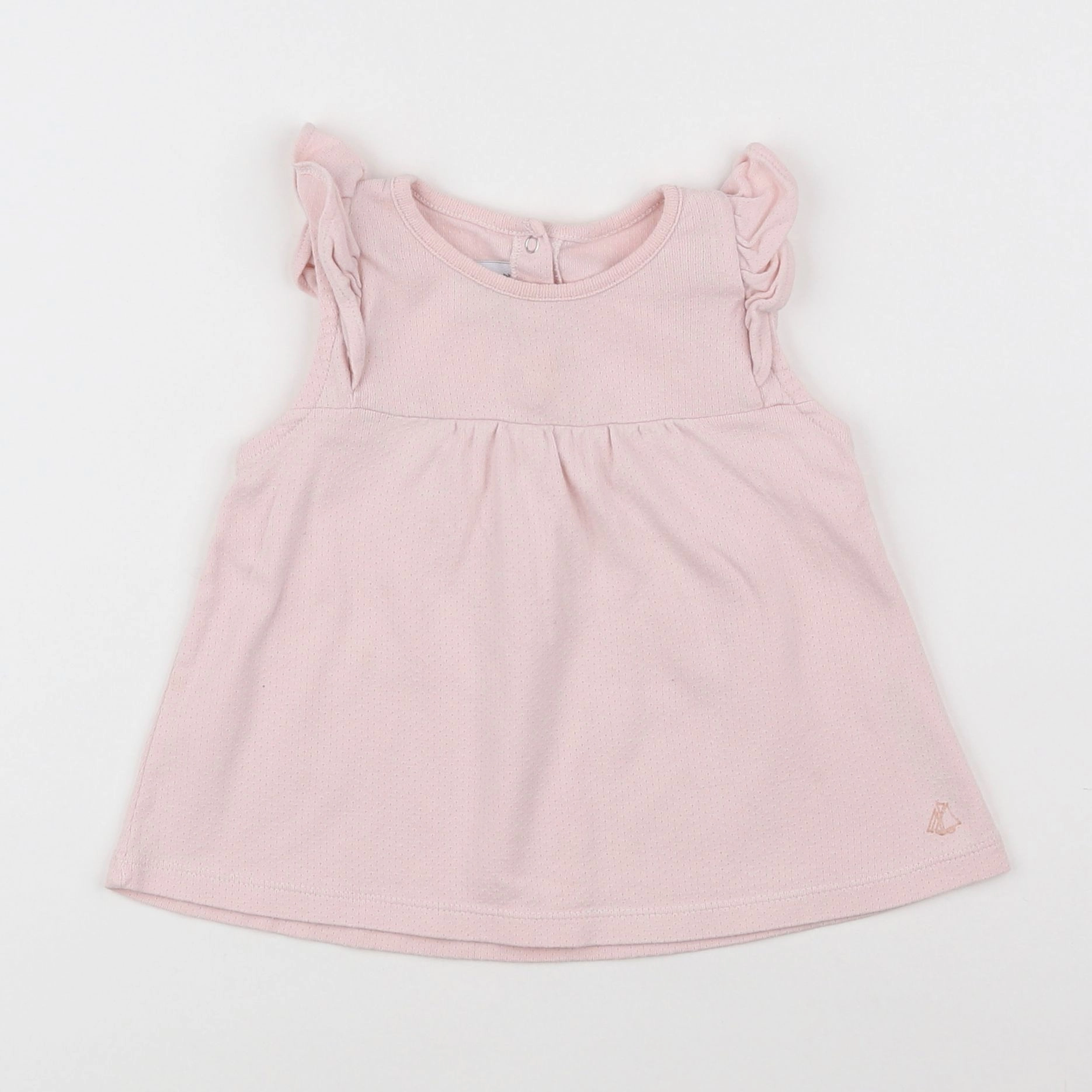 Petit Bateau - tee-shirt rose - 2 ans