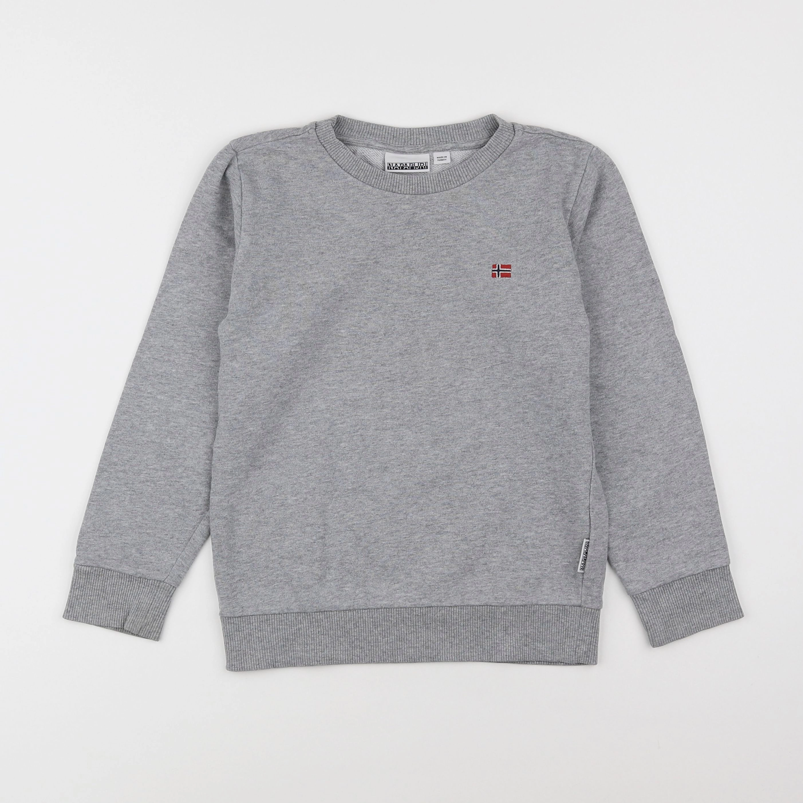 Napapijri - sweat gris - 6 ans