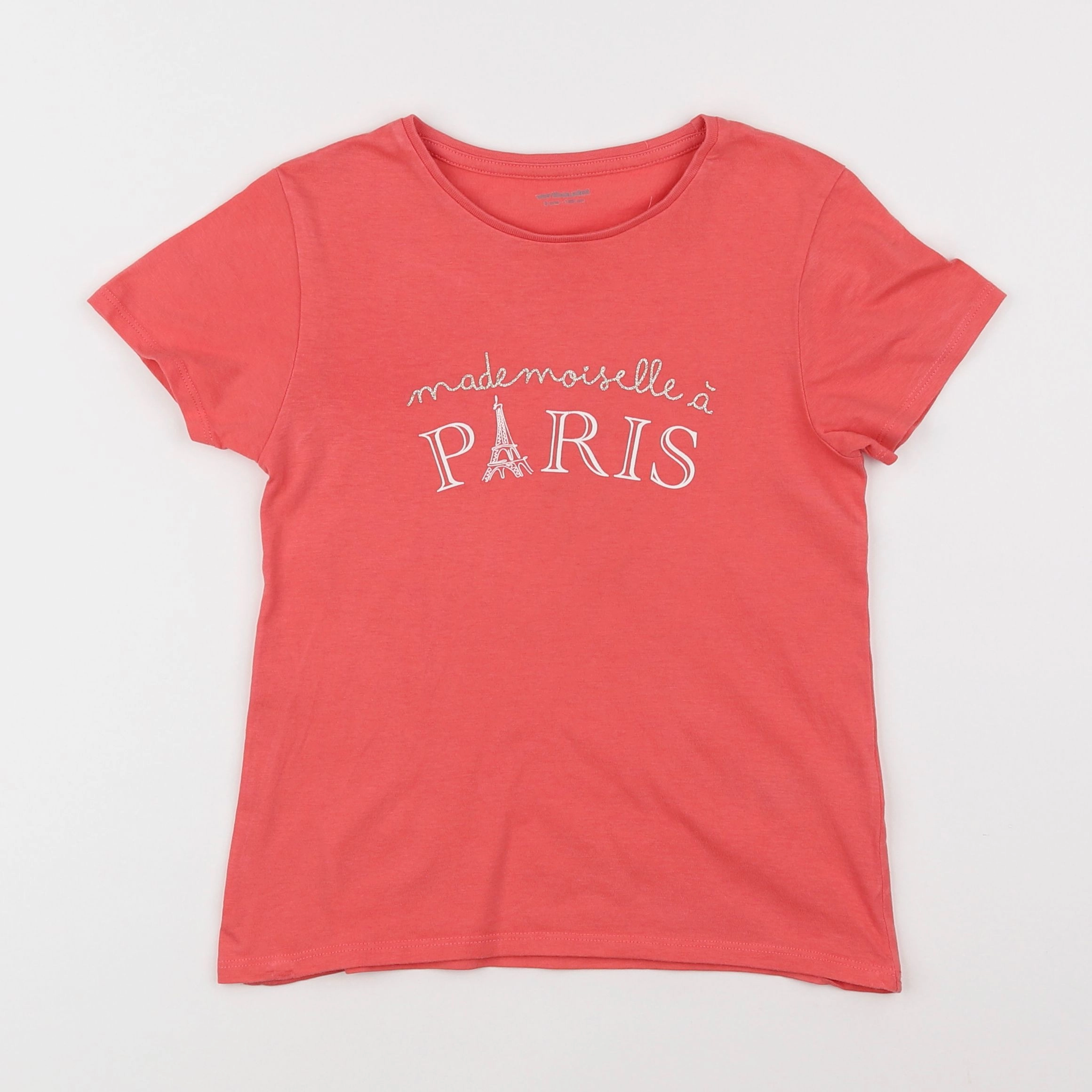 Vertbaudet - tee-shirt rose - 8 ans