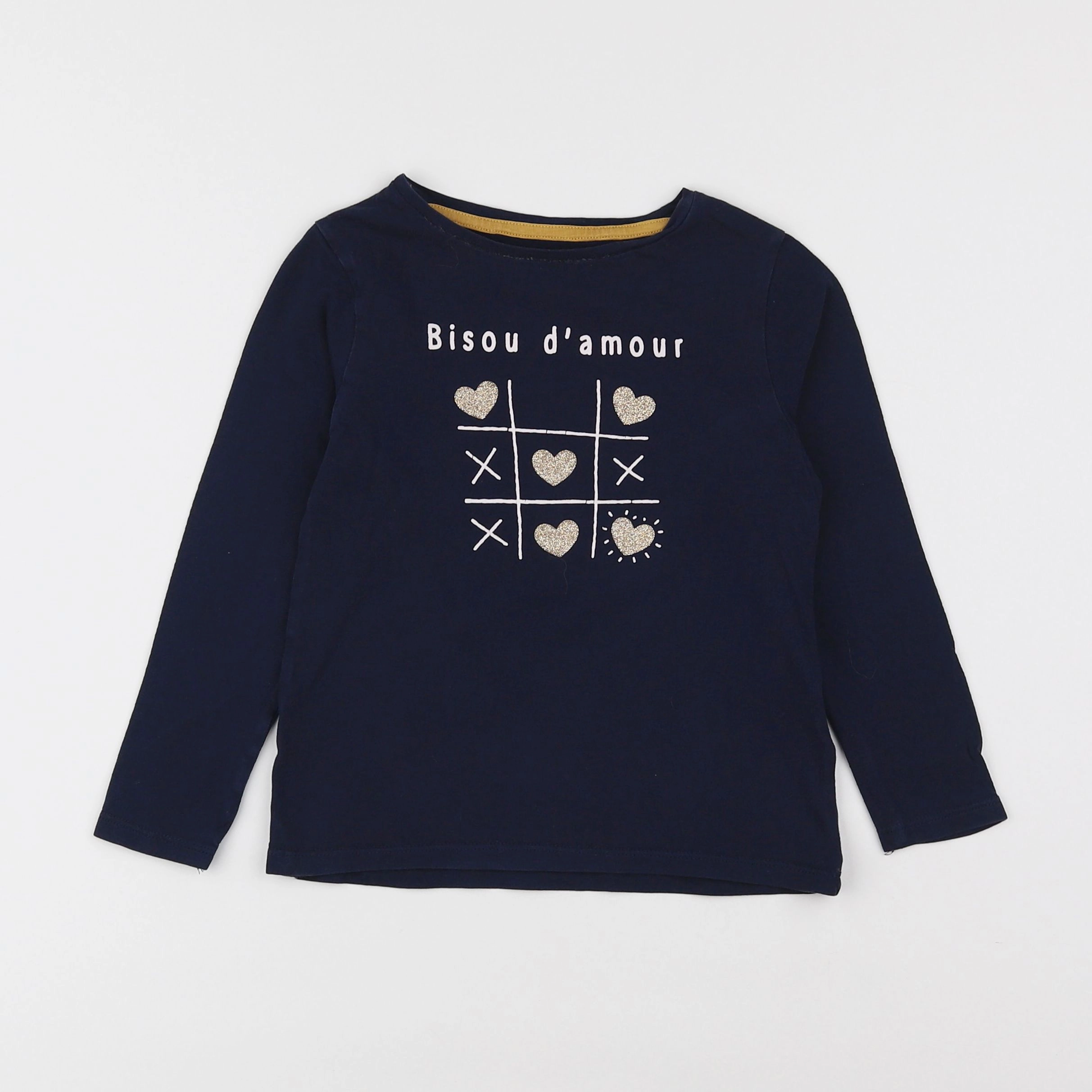 Vertbaudet - tee-shirt bleu - 6 ans