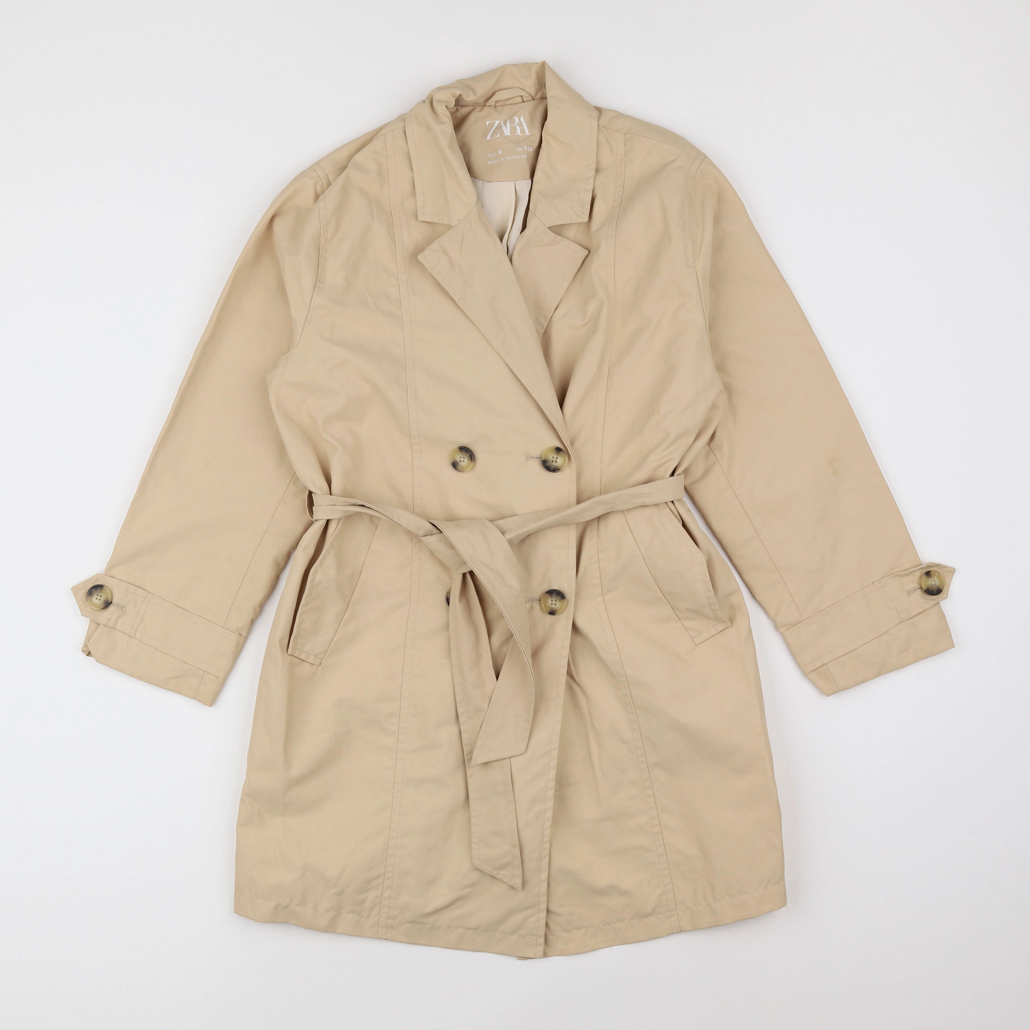 Zara - trench beige - 9 ans