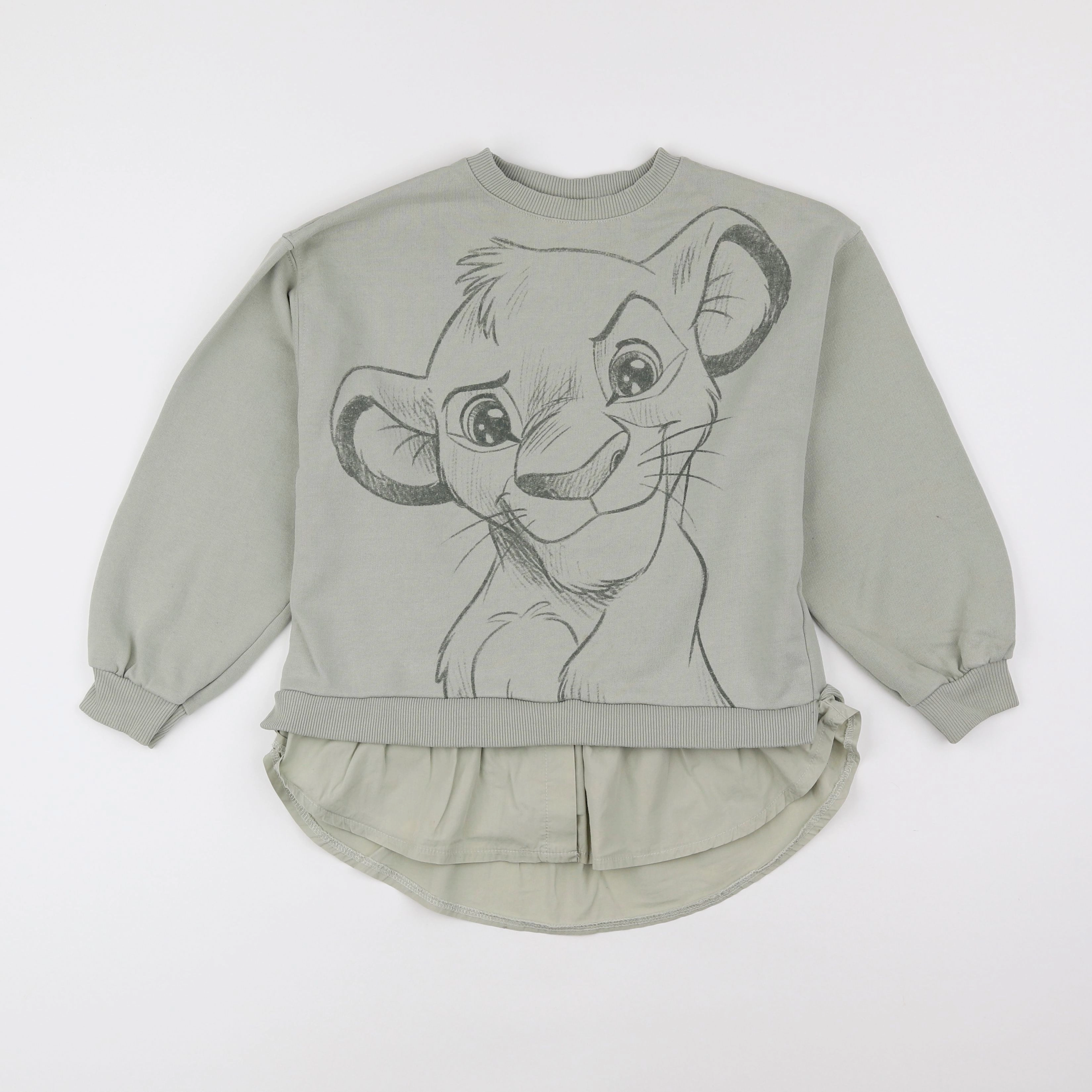 Zara - sweat vert - 9 ans