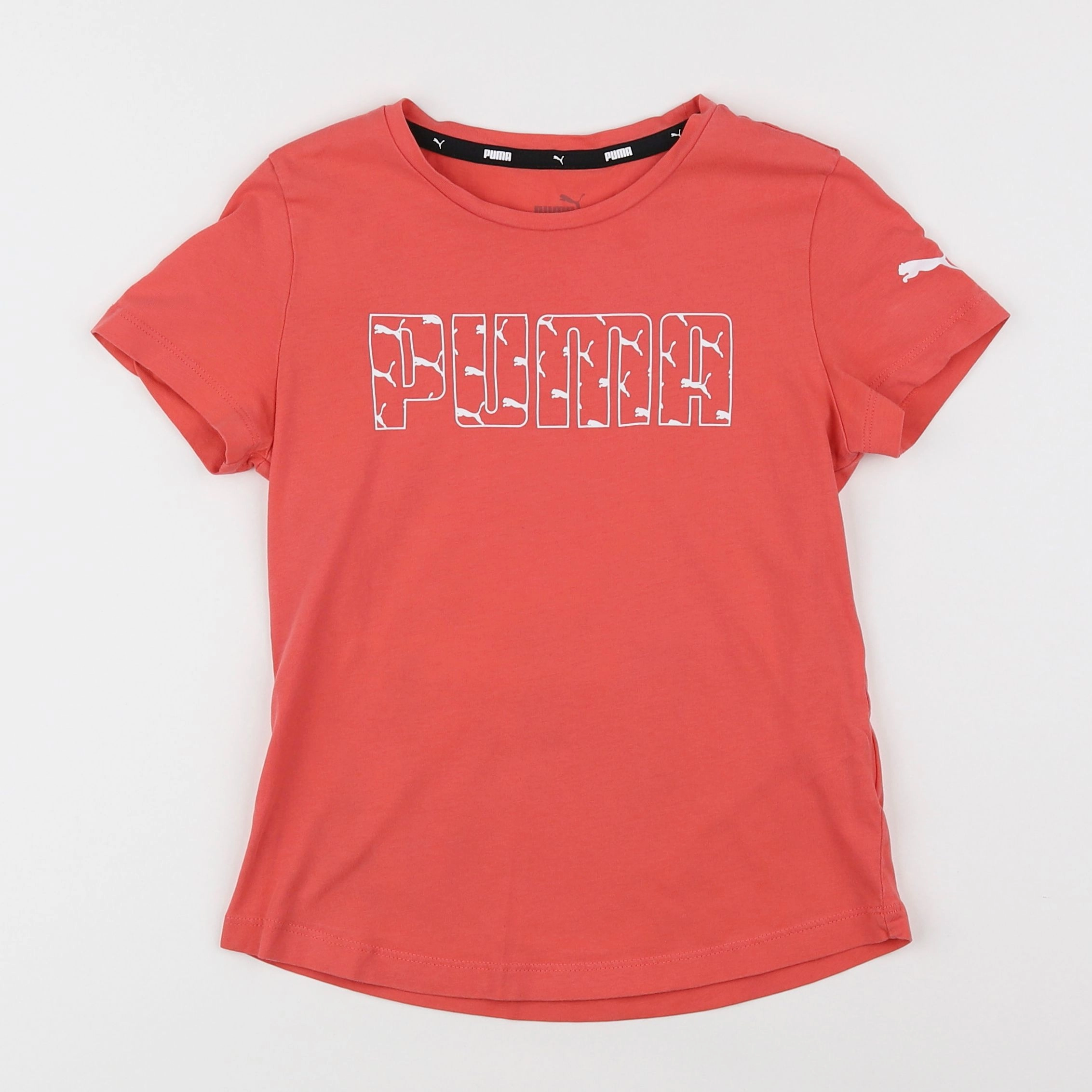 Puma - tee-shirt rose - 9/10 ans