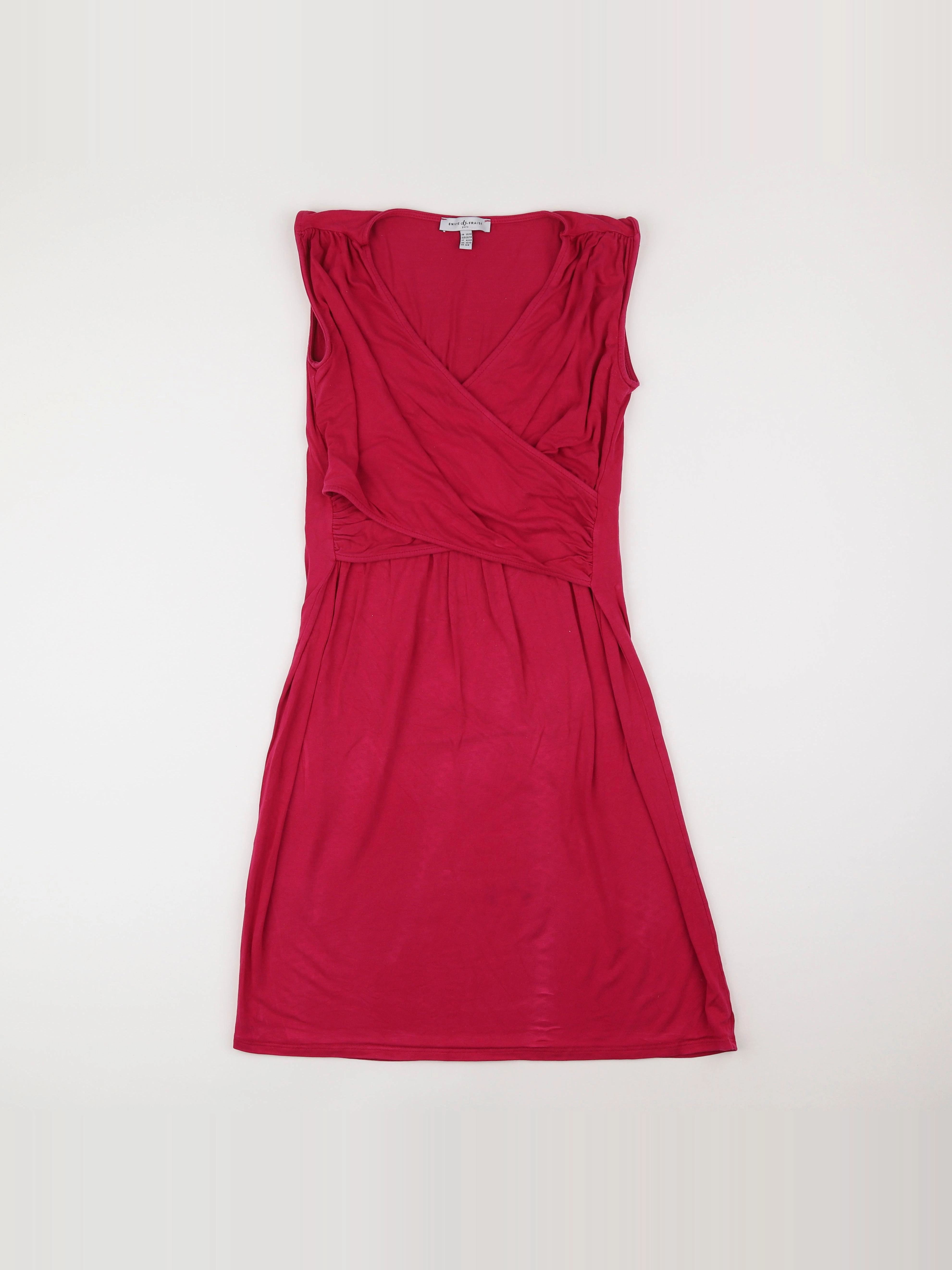 Envie de fraise - robe grossesse rose - 38 à 40