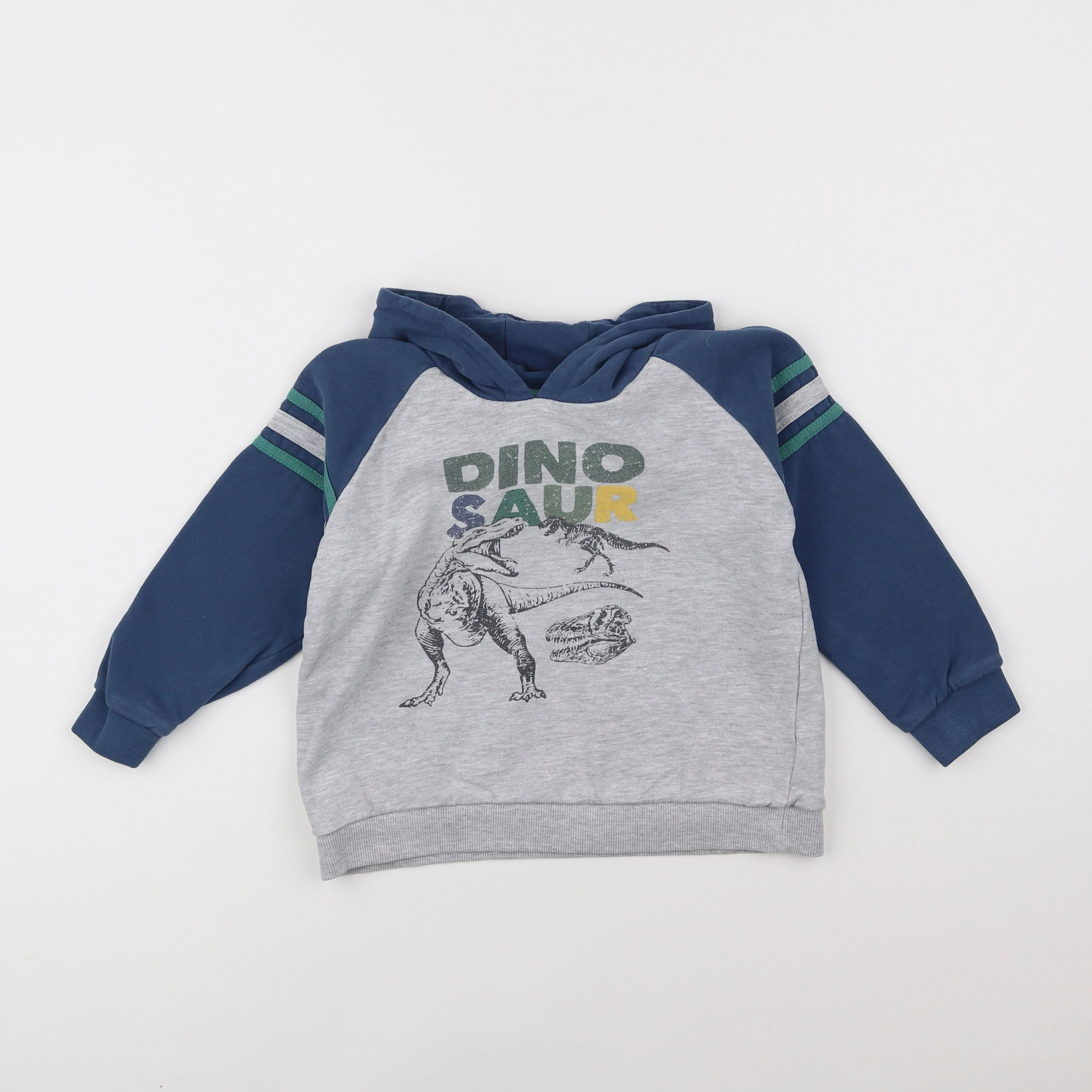 Vertbaudet - sweat gris - 8 ans