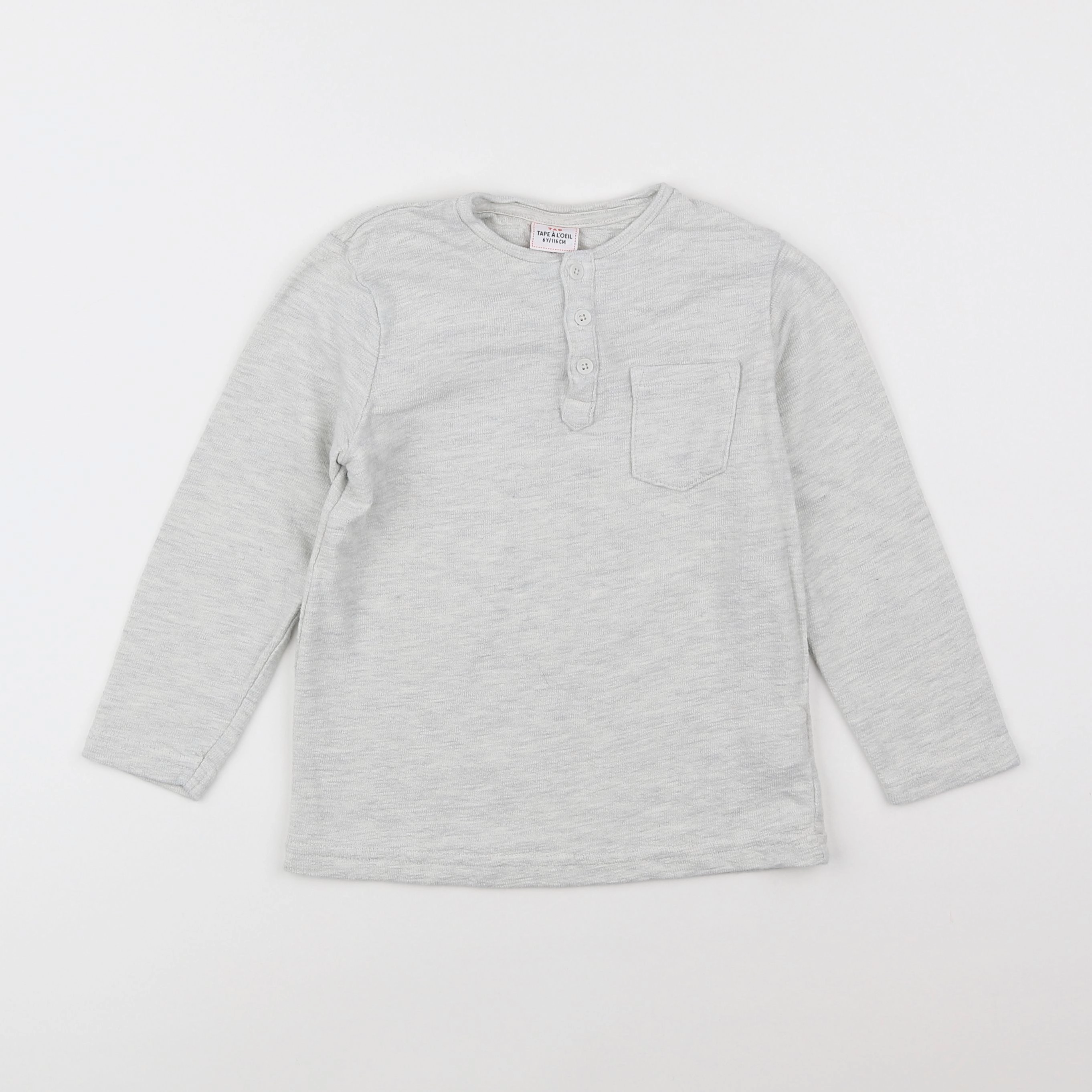 Tape à l'oeil - tee-shirt gris - 6 ans