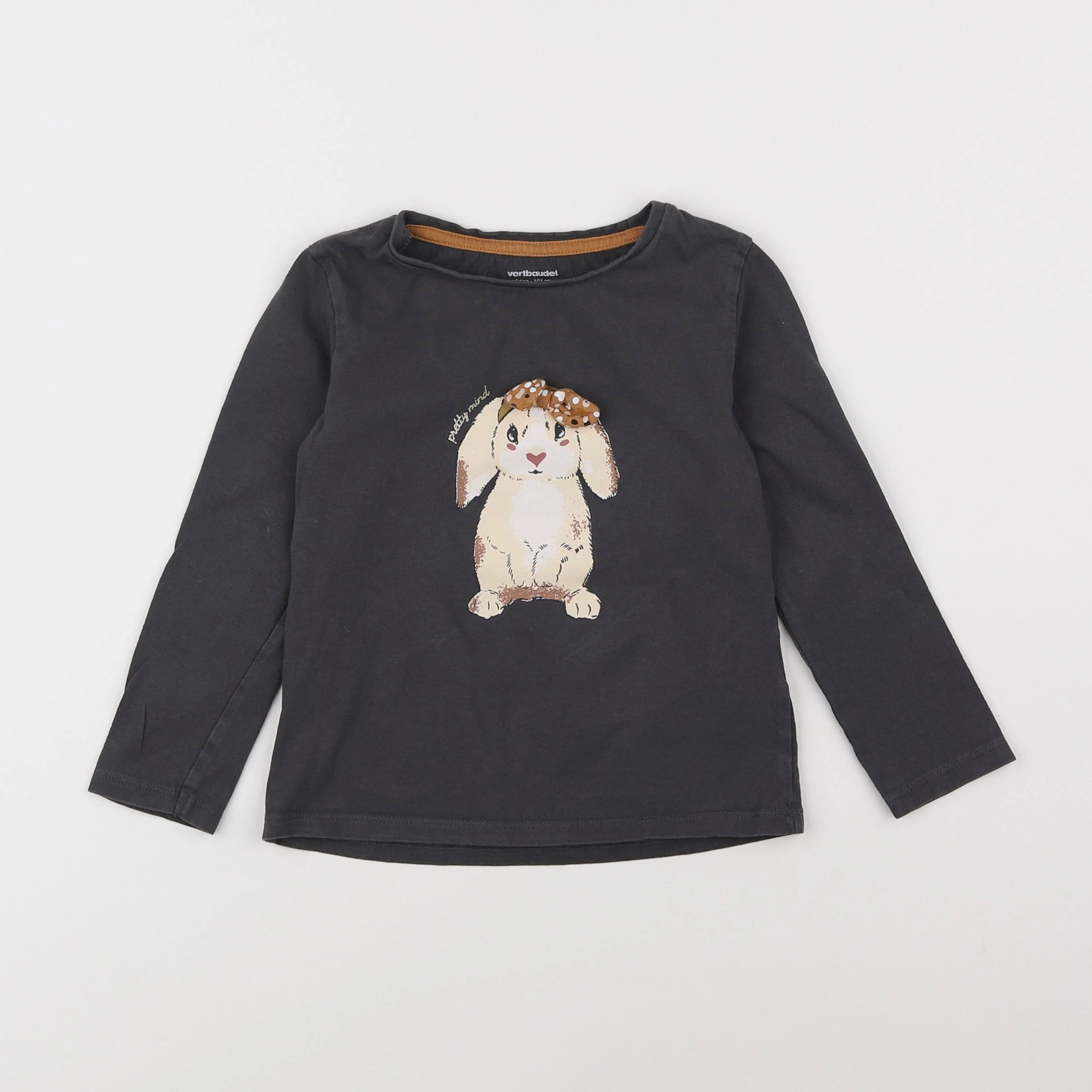 Vertbaudet - tee-shirt multicolore - 4 ans