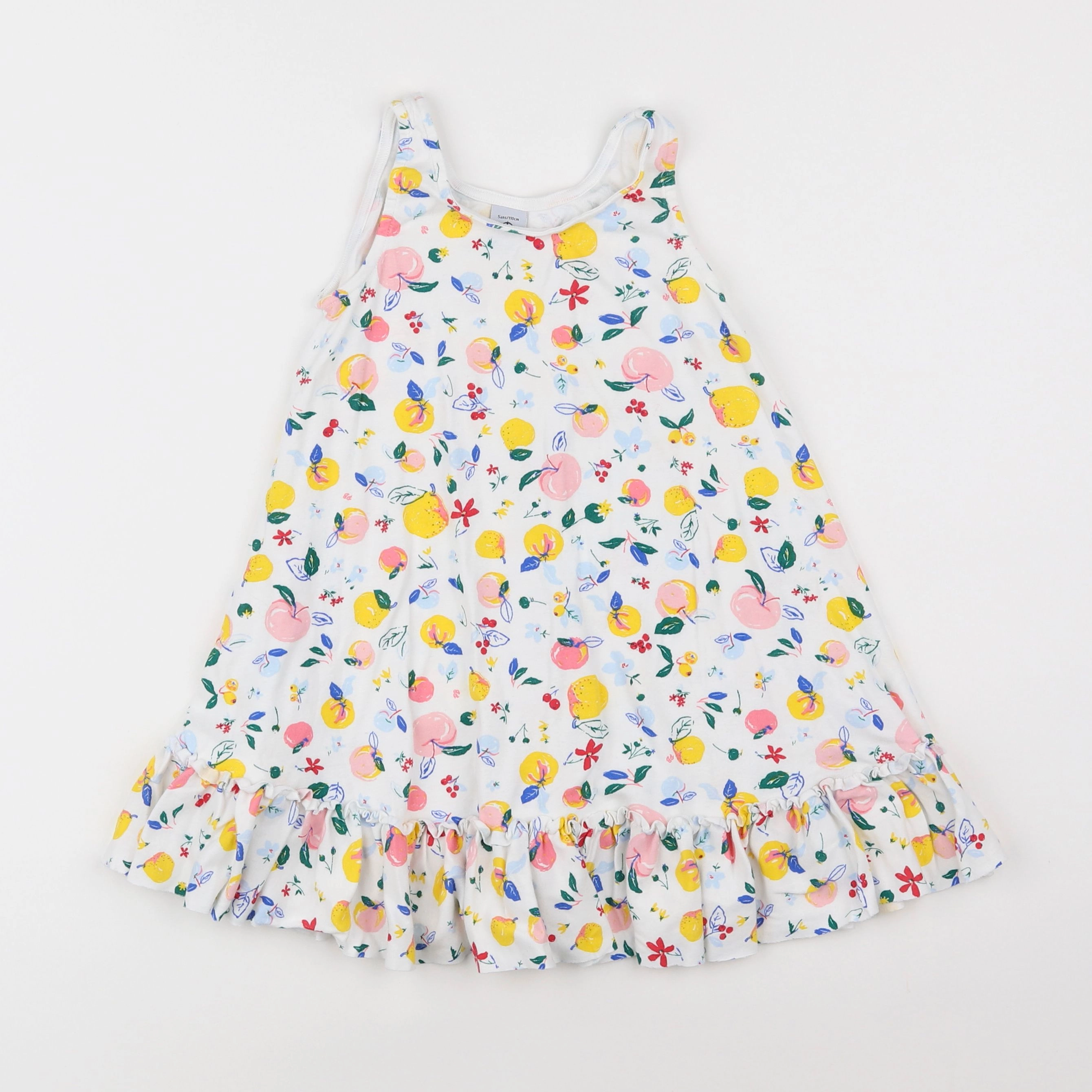 Petit Bateau - robe multicolore - 5 ans