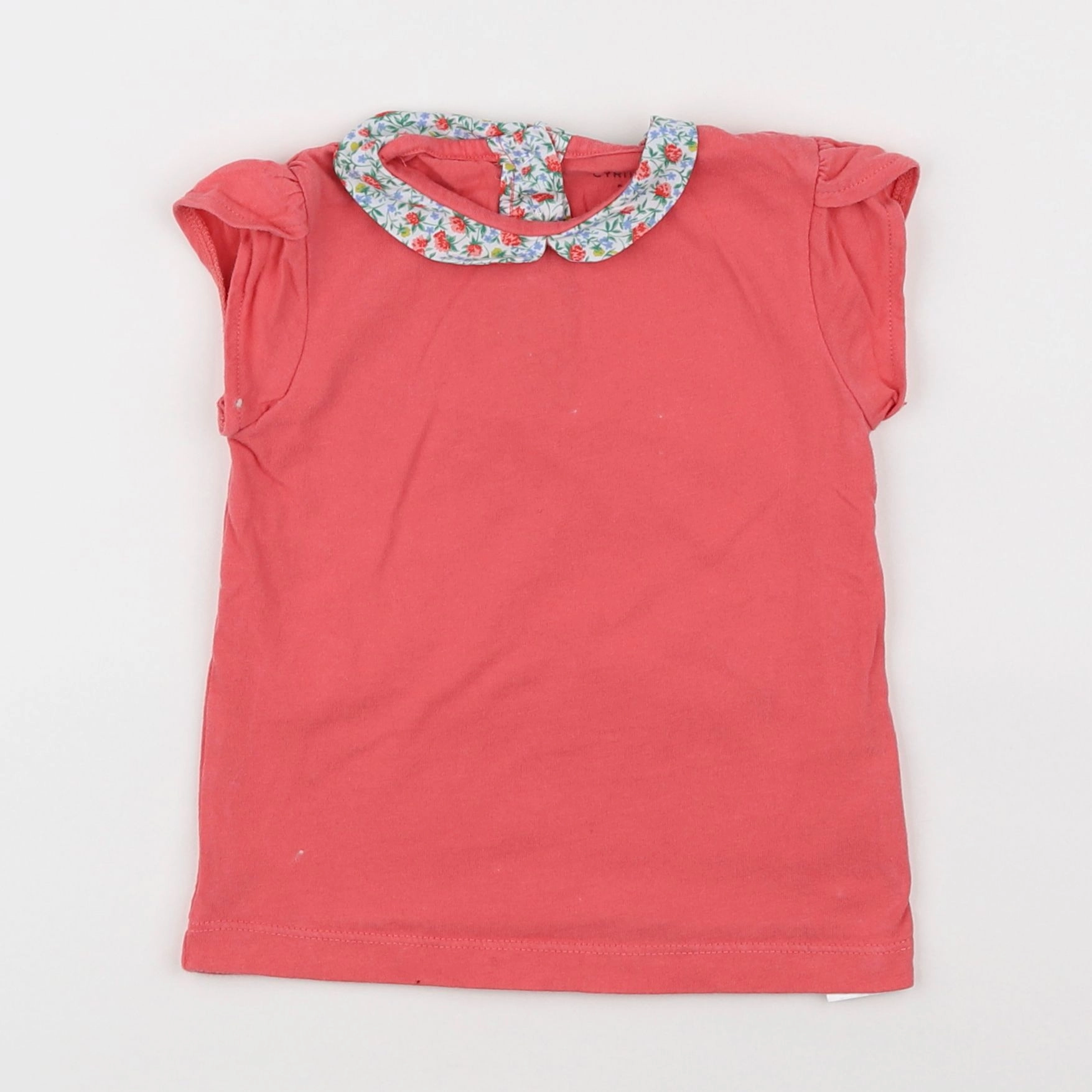 Cyrillus - tee-shirt rose - 4 ans