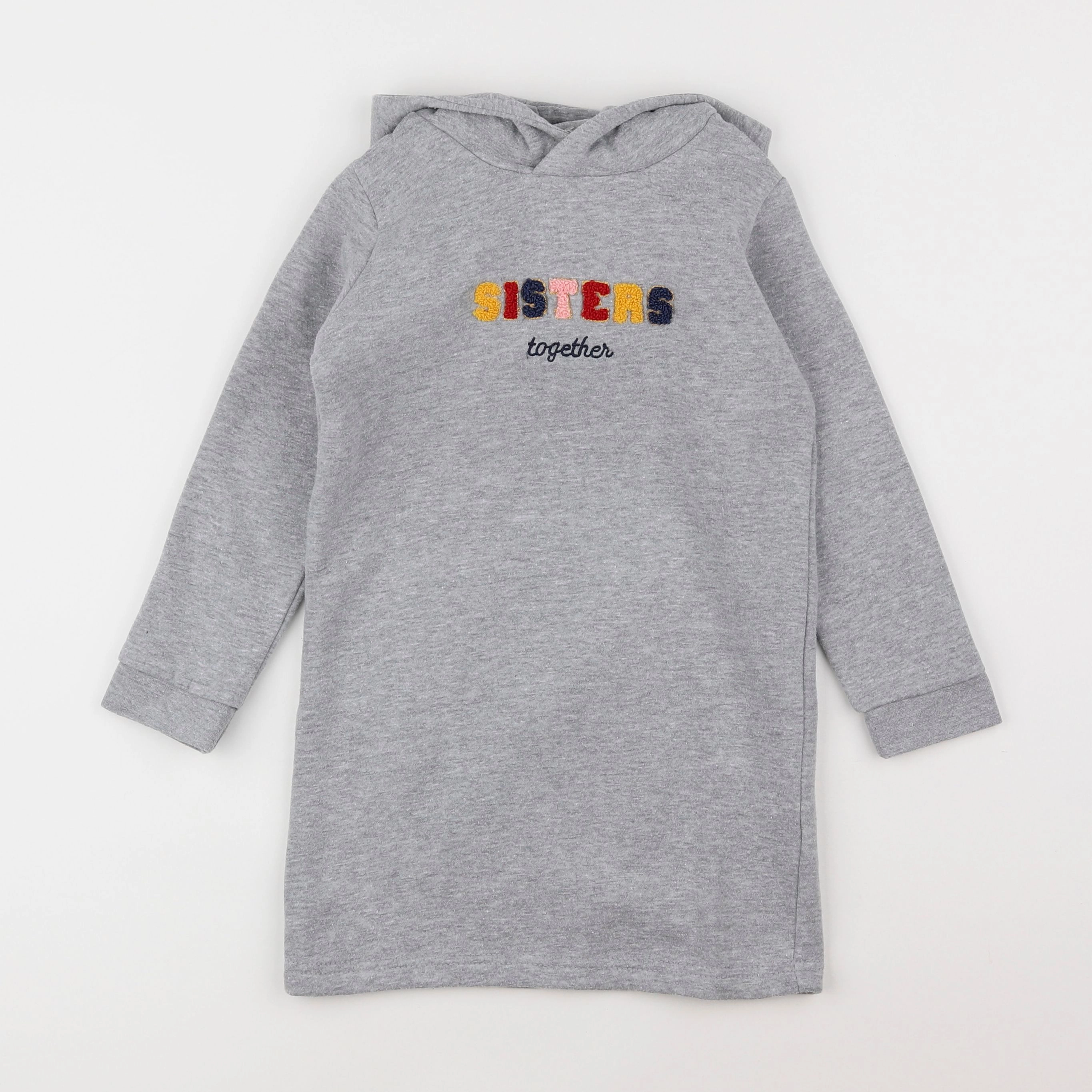 Vertbaudet - robe gris - 5 ans