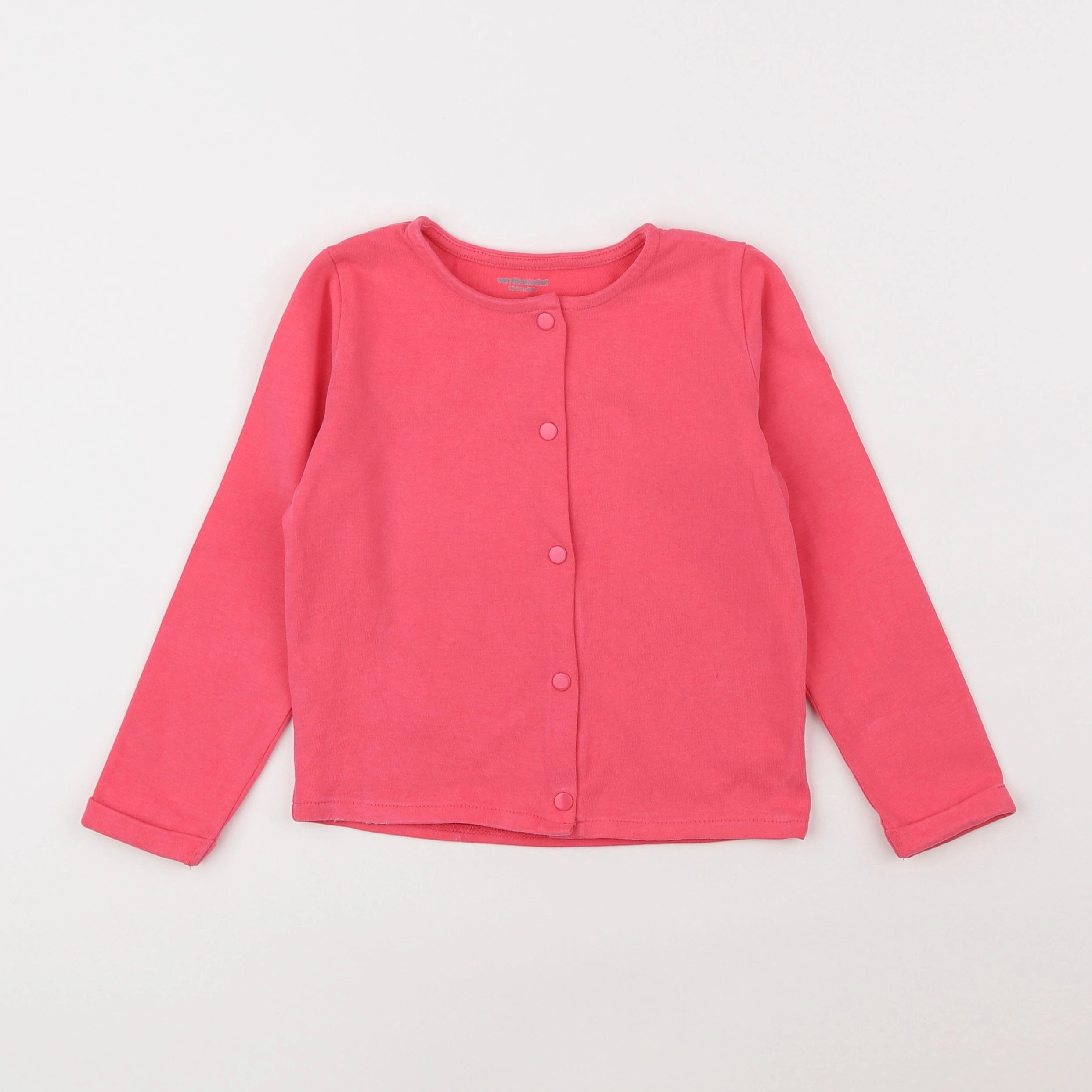 Vertbaudet - sweat rose - 4 ans