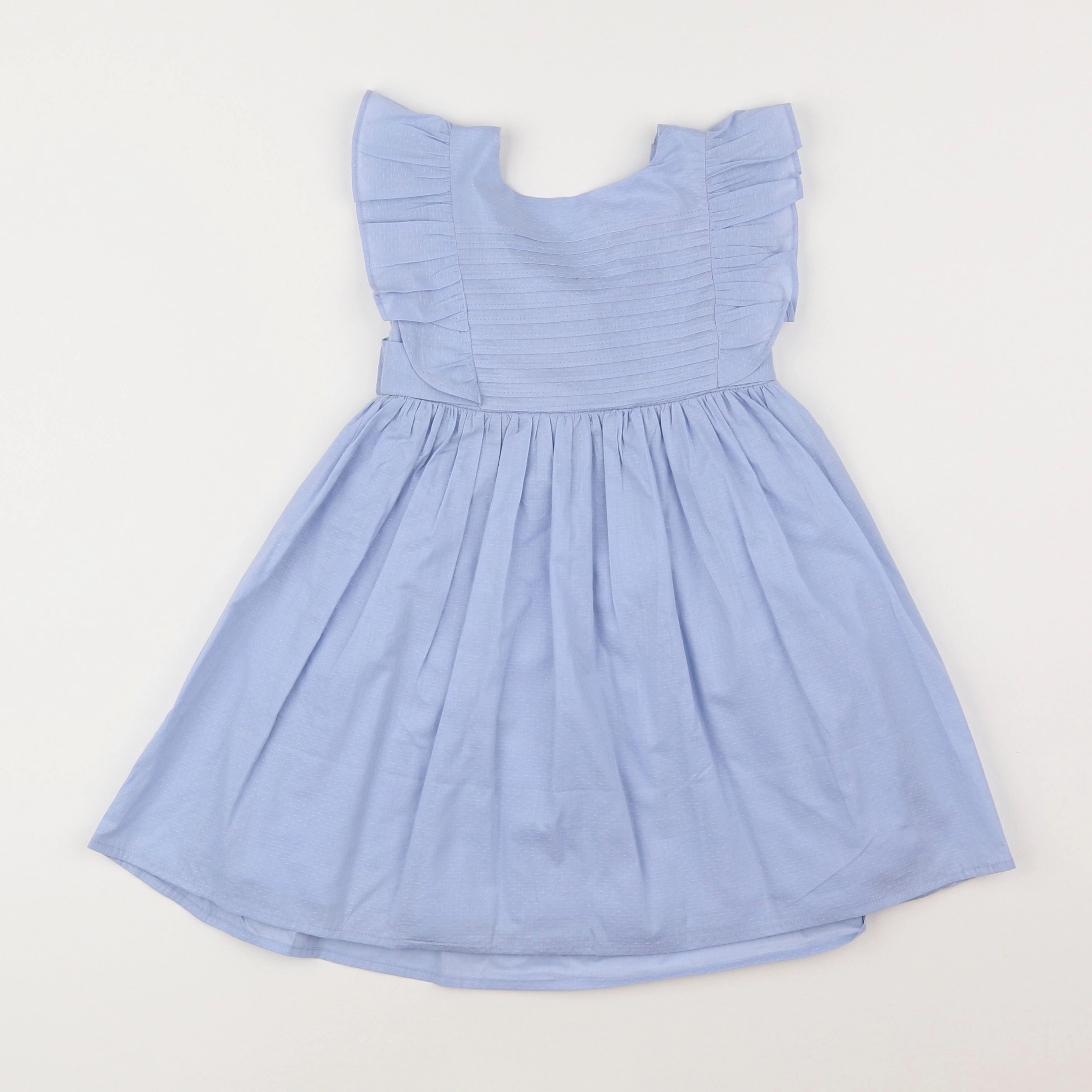 Vertbaudet - robe bleu - 3/4 ans