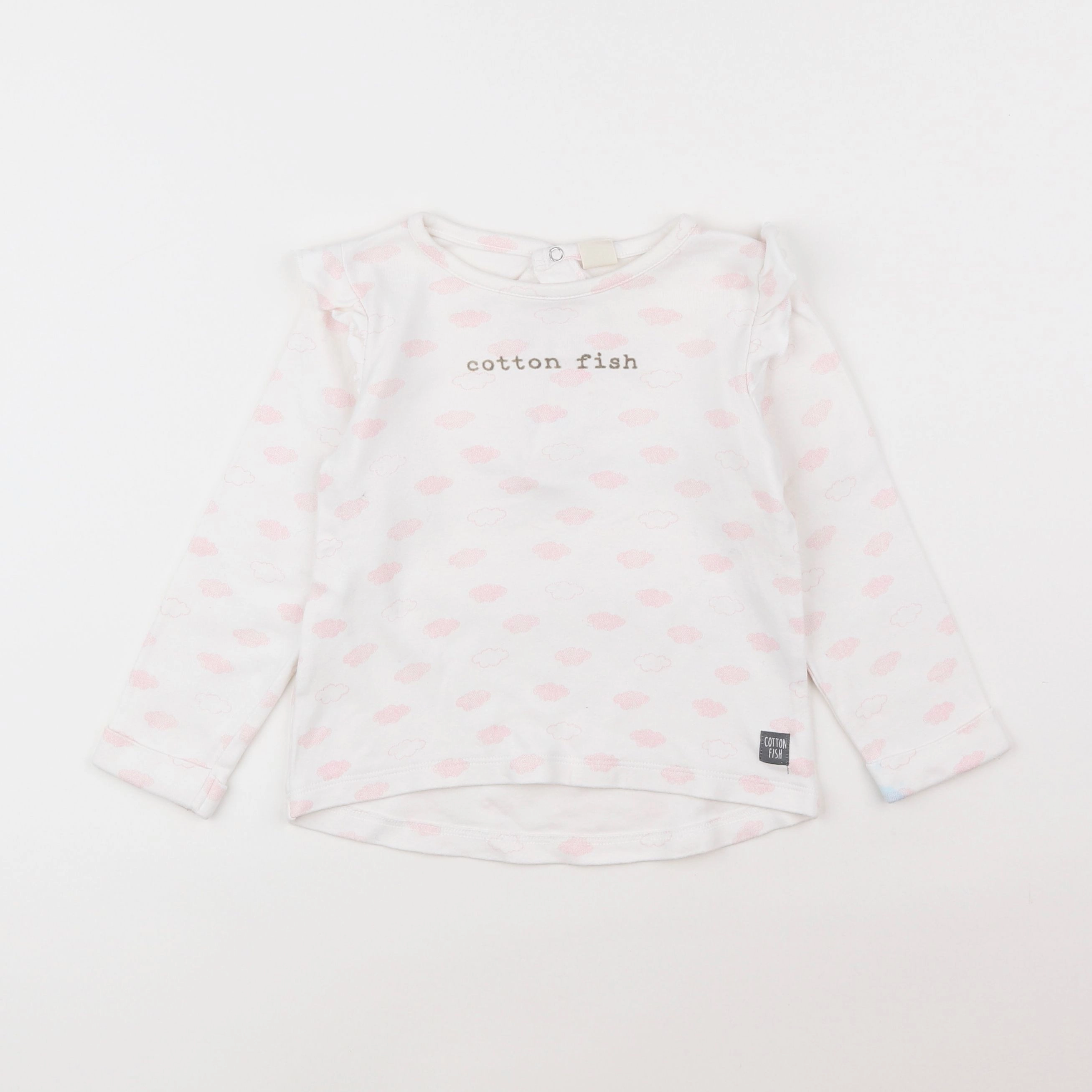 Cotton Fish - sweat rose - 3 ans