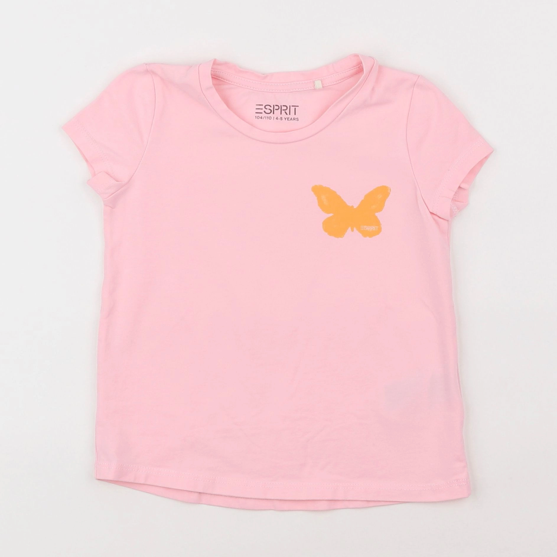 Esprit - tee-shirt rose - 4/5 ans