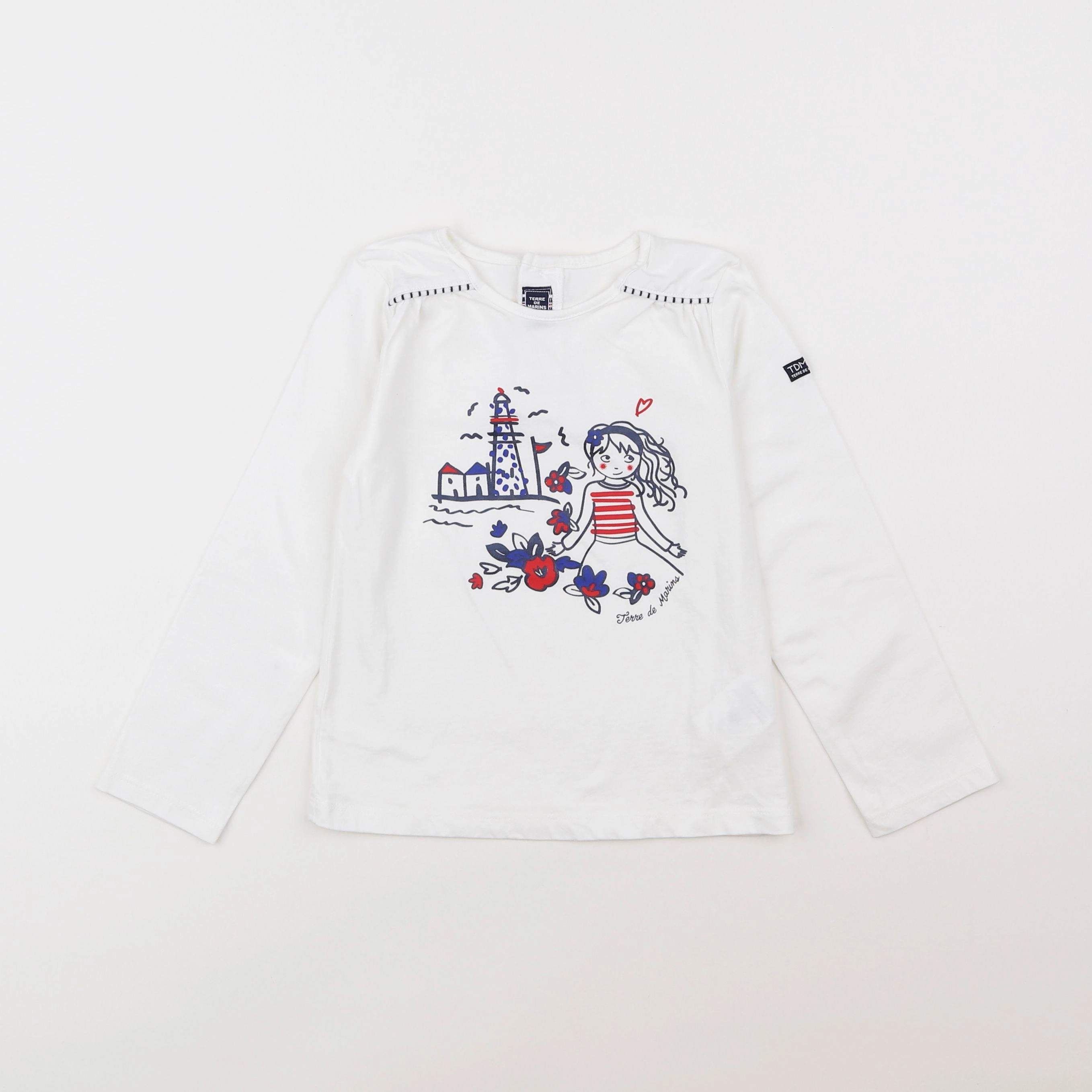 Terre de marins - tee-shirt multicolore - 5 ans