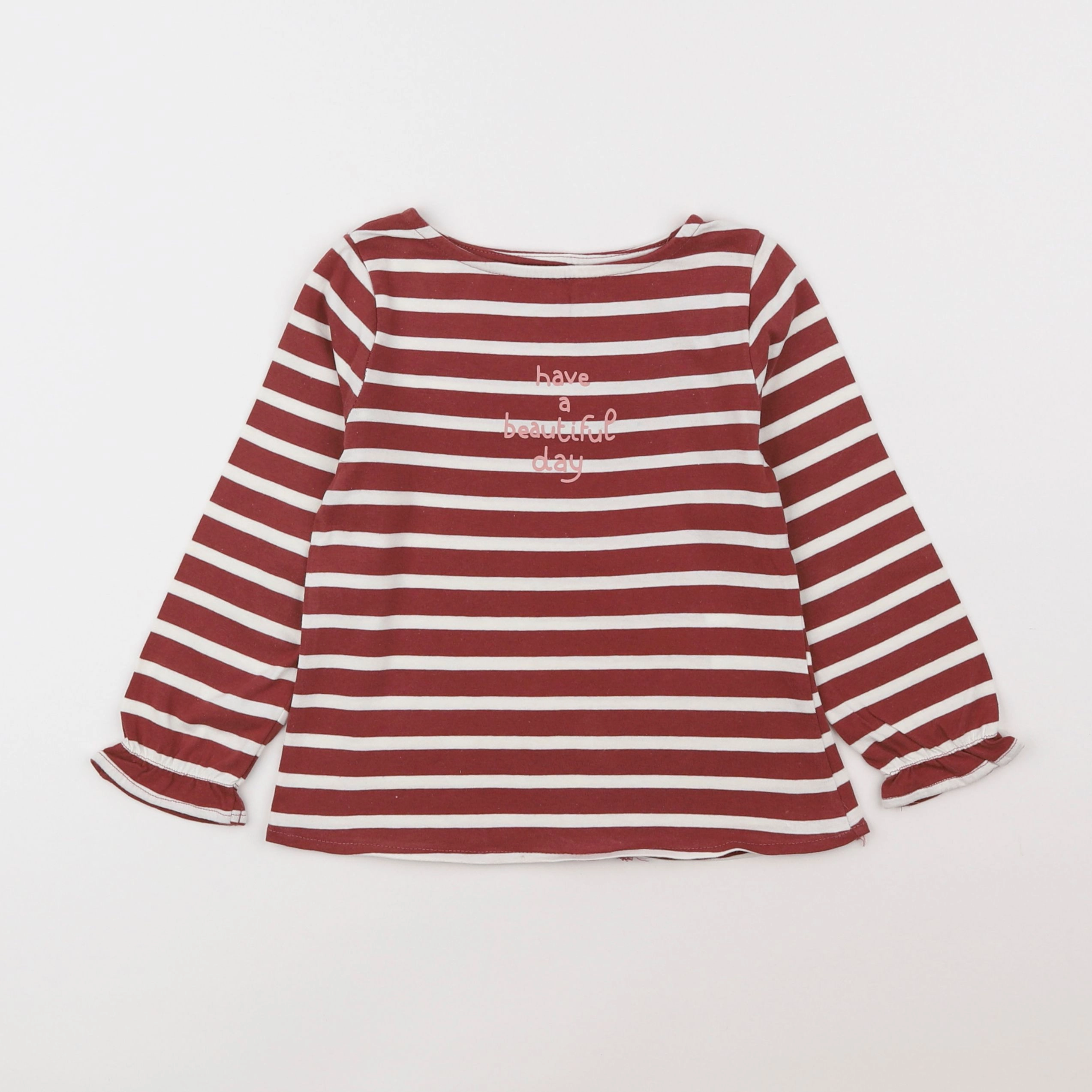 Cadet Rousselle - tee-shirt marron - 4 ans