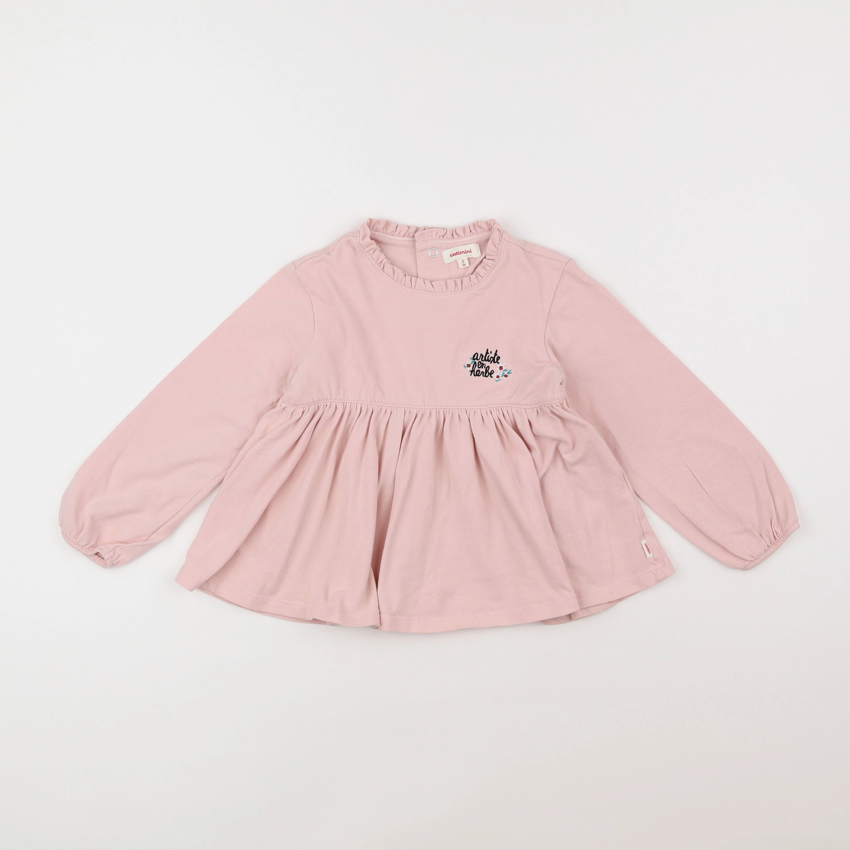 Catimini - tee-shirt rose - 3 ans