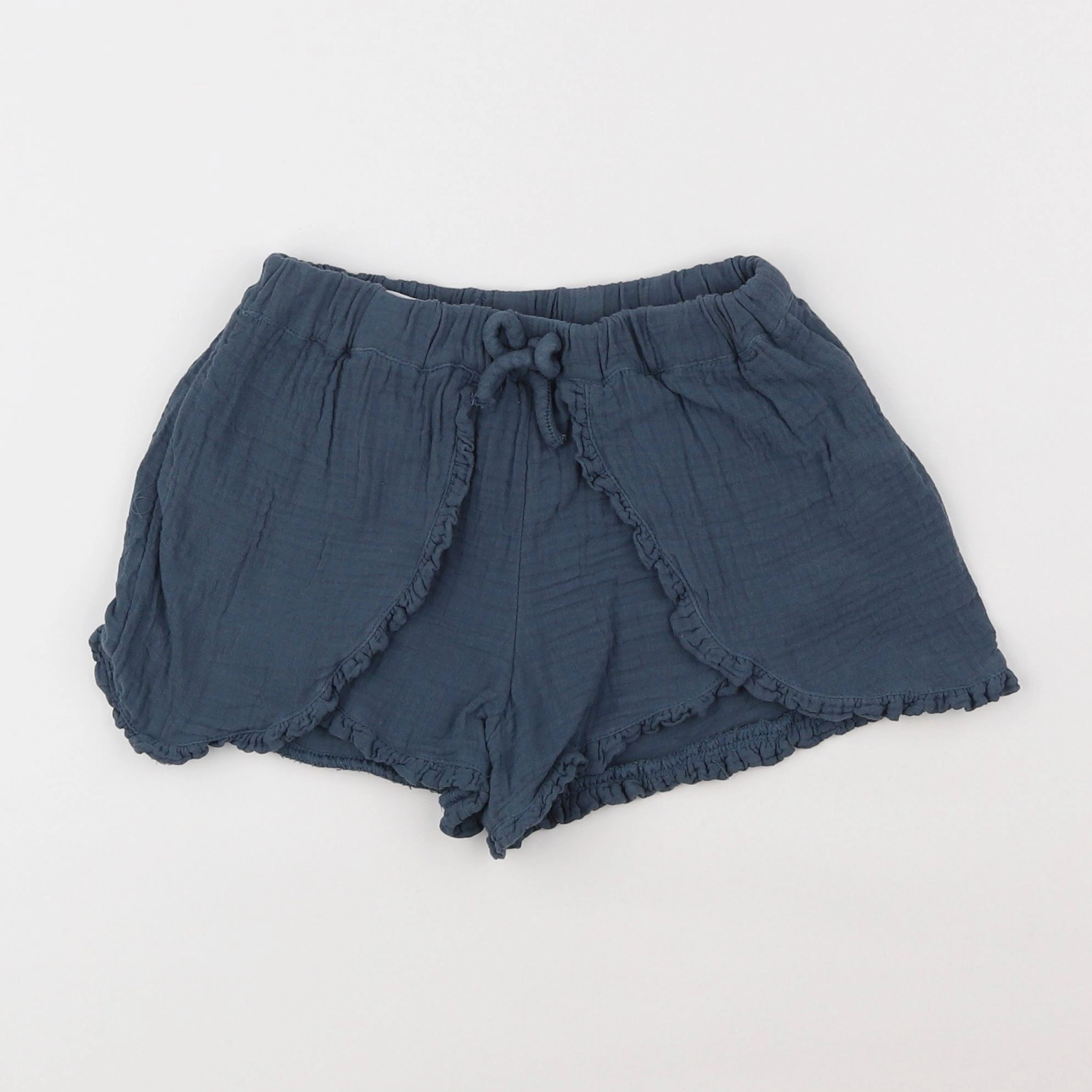 Vertbaudet - short bleu - 7 ans