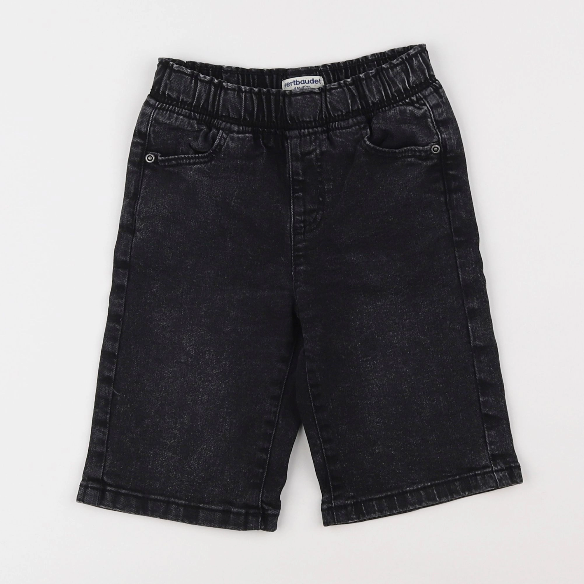 Vertbaudet - short gris - 5 ans