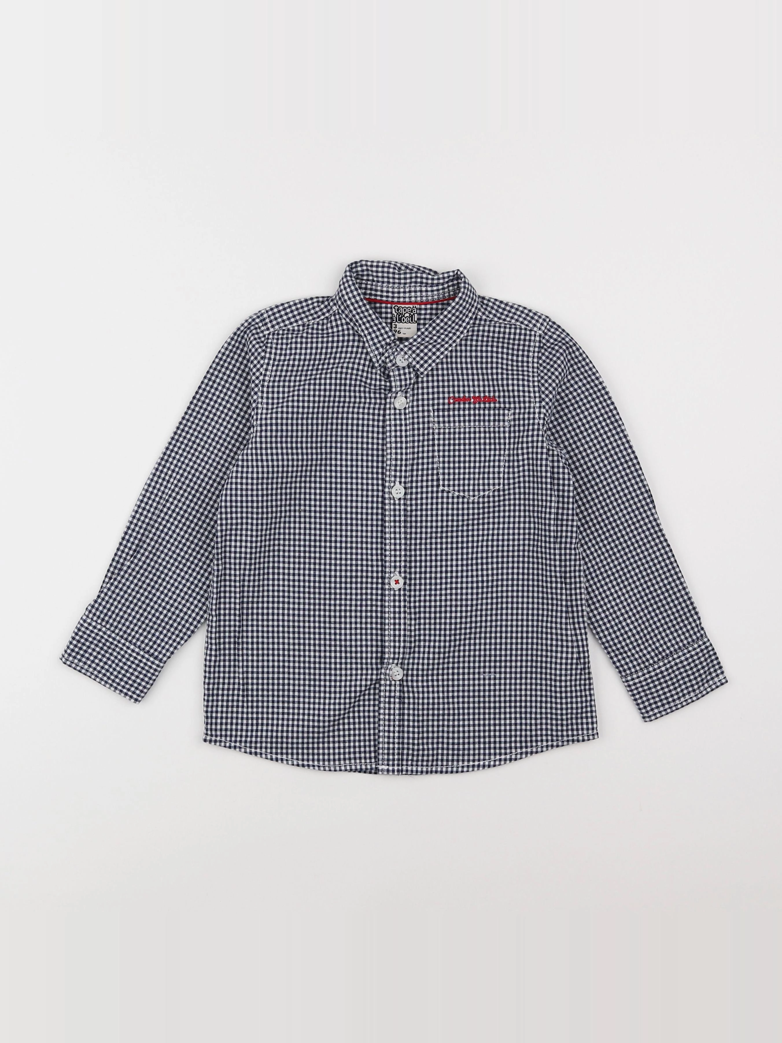 Tape à l'oeil - chemise noir - 3 ans