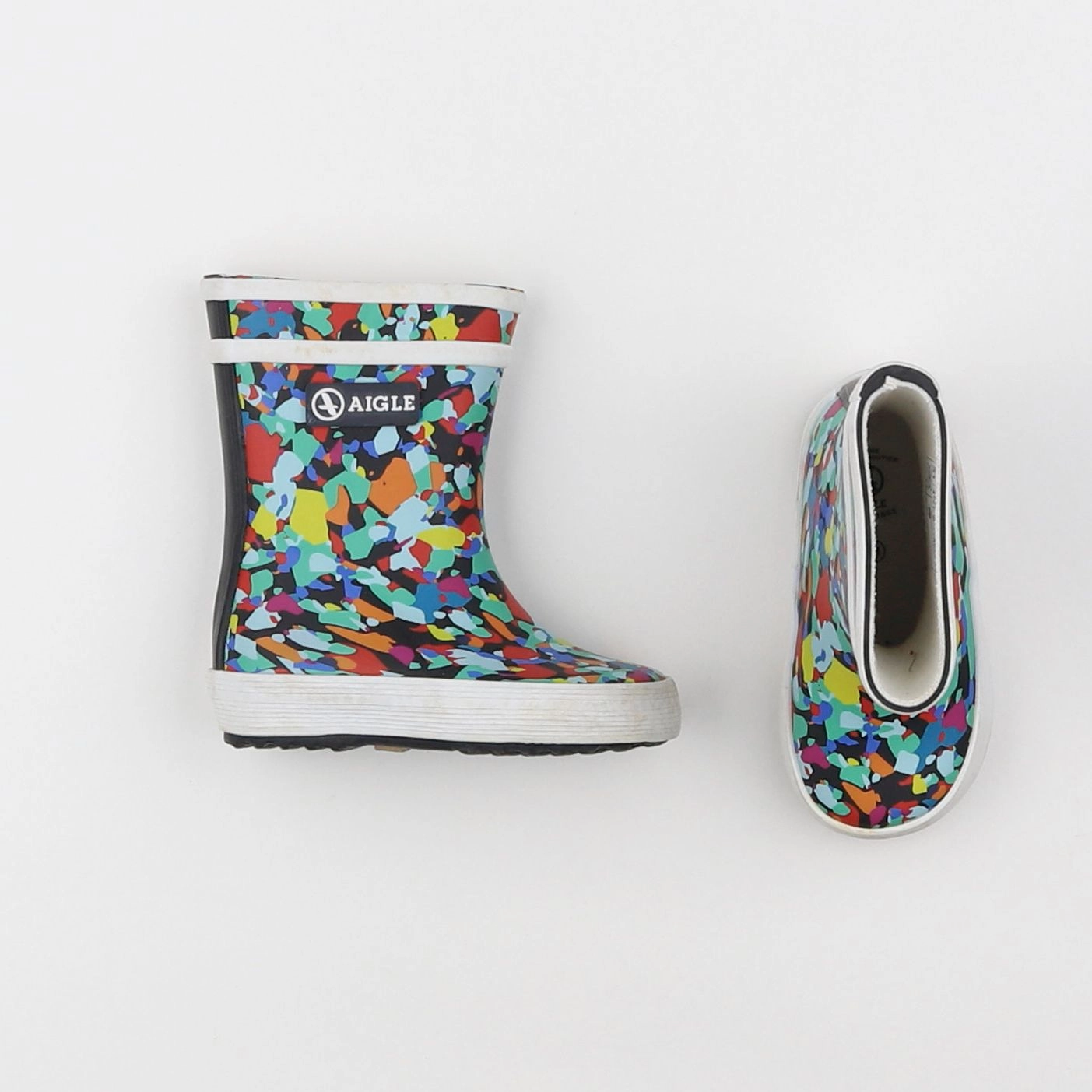 Aigle - bottes multicolore - pointure 21