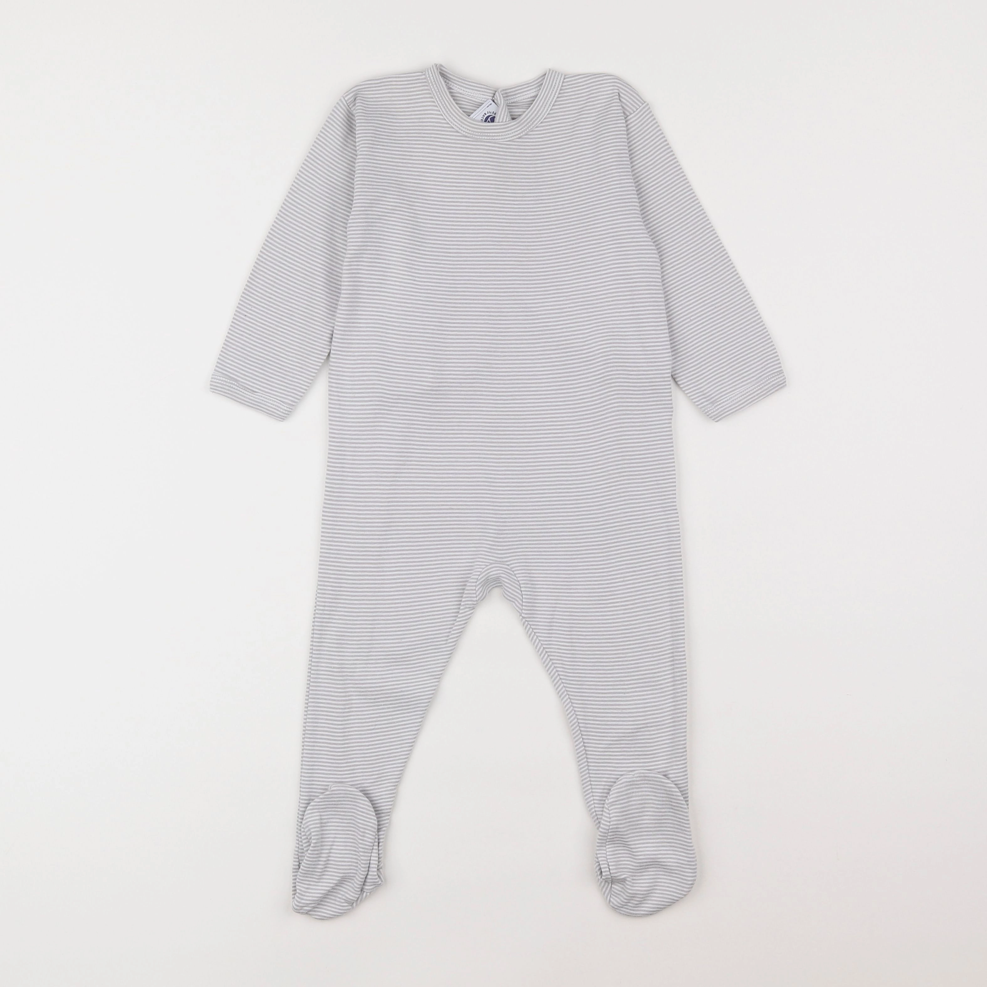 Petit Bateau - pyjama coton beige - 18 mois