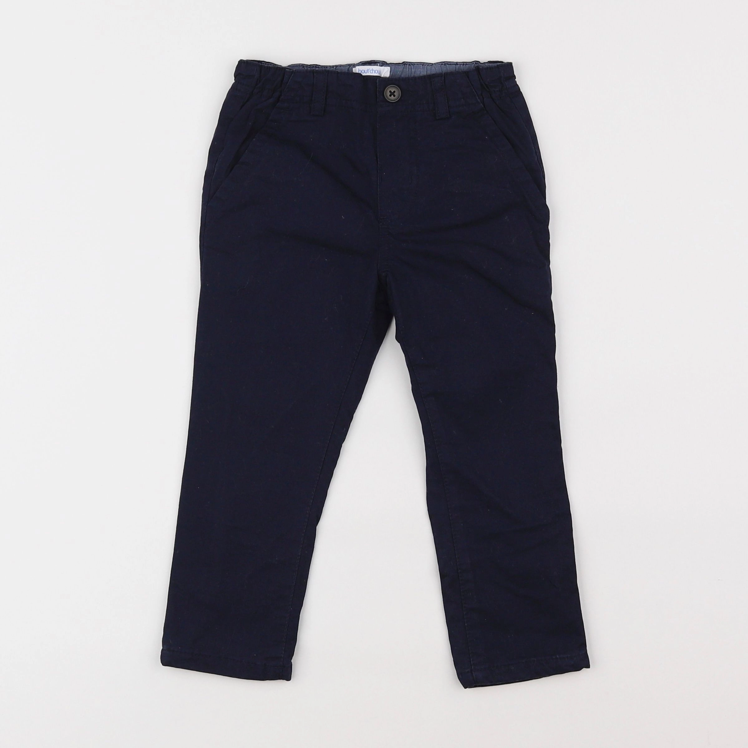 Boutchou - pantalon bleu - 2 ans