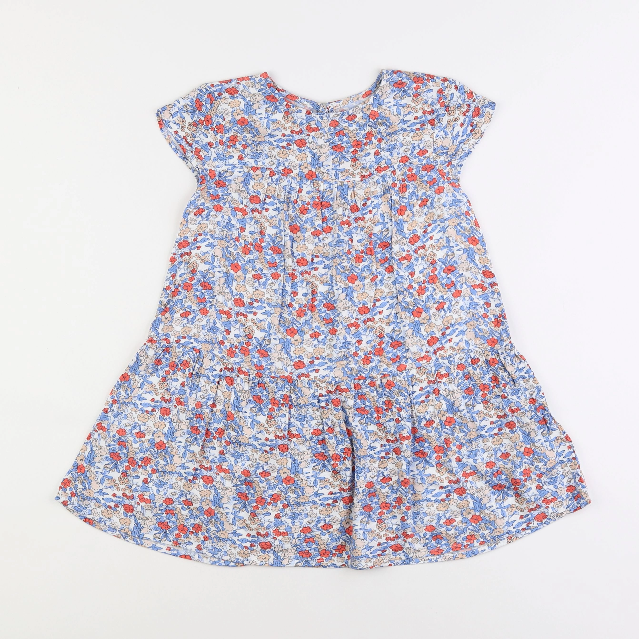 Vertbaudet - robe multicolore - 6 ans