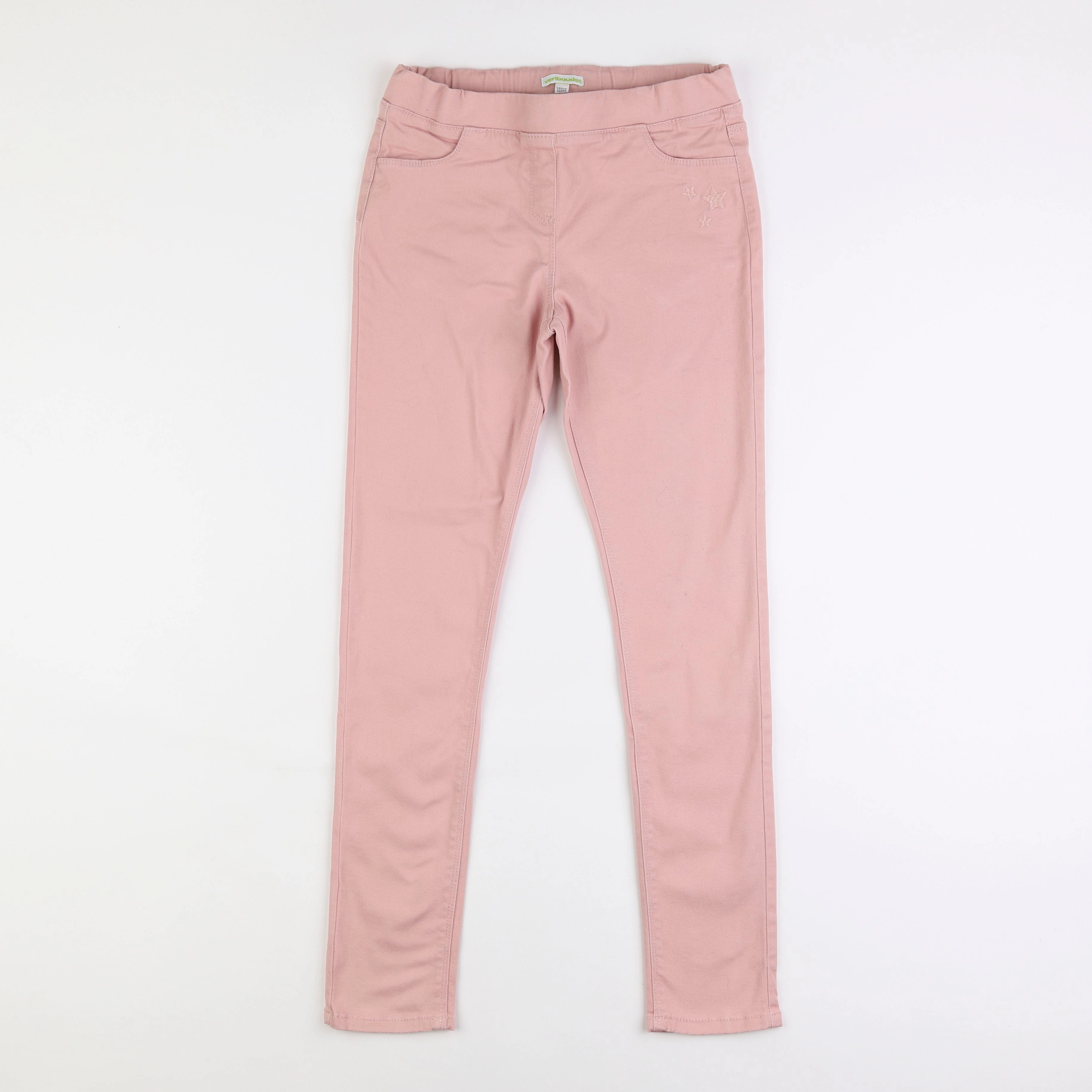 Vertbaudet - jegging rose - 12 ans