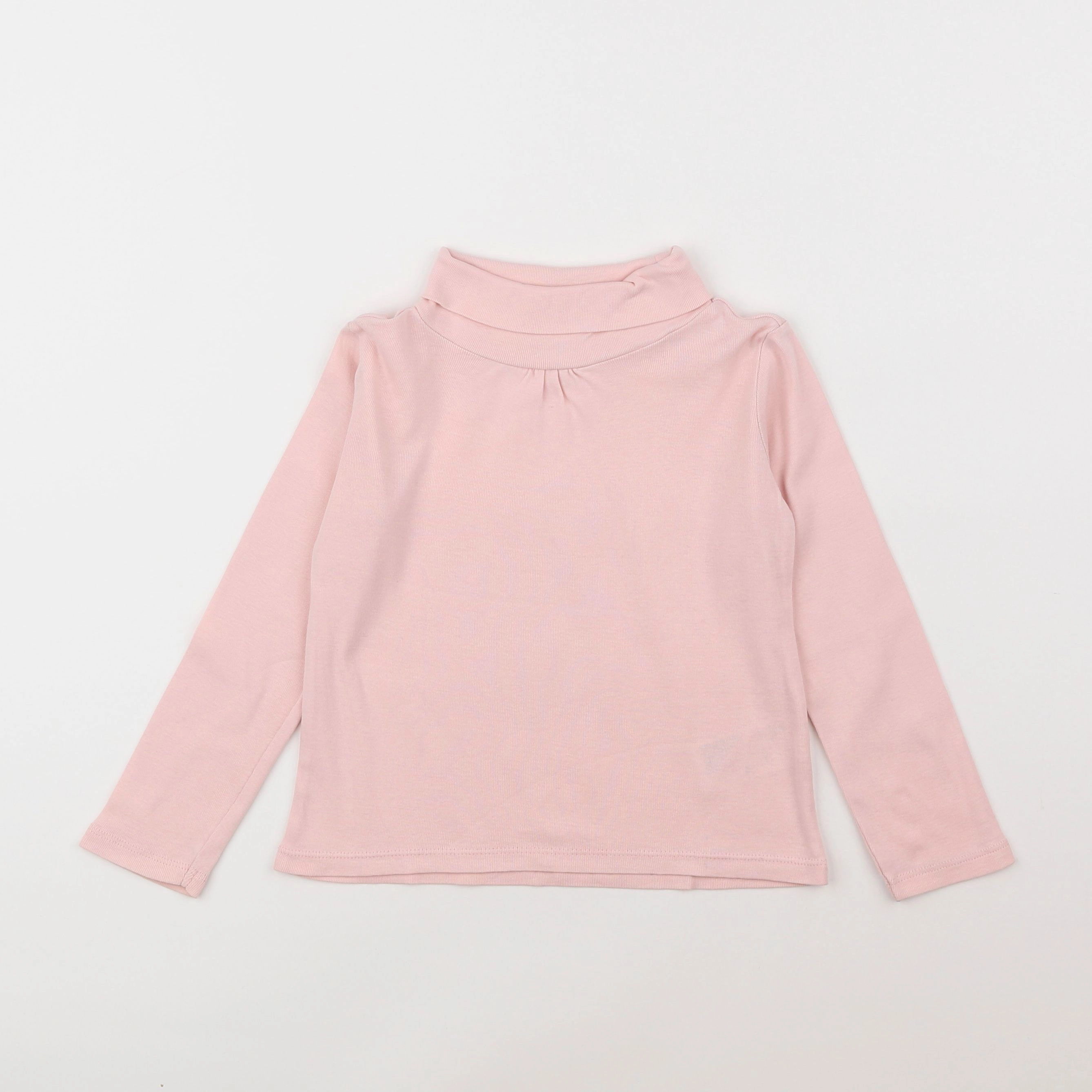 Vertbaudet - sous-pull rose - 5 ans