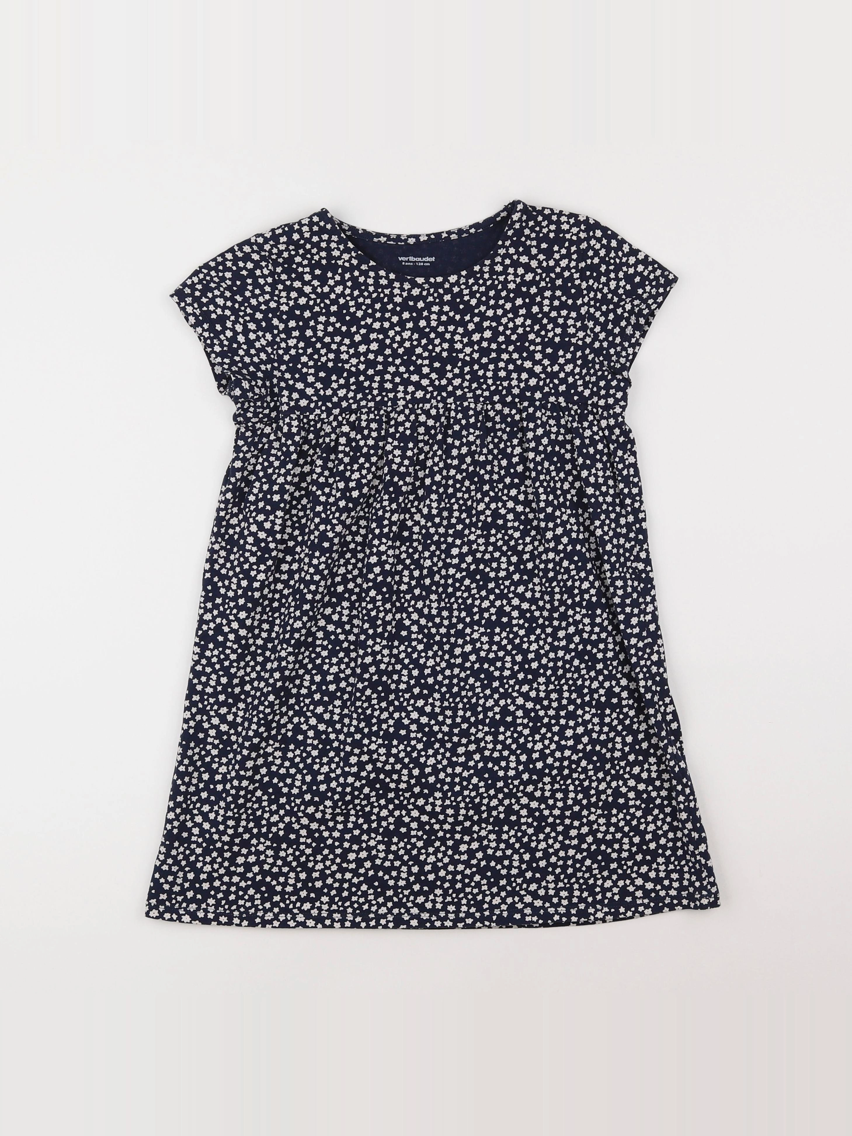 Vertbaudet - robe bleu - 8 ans