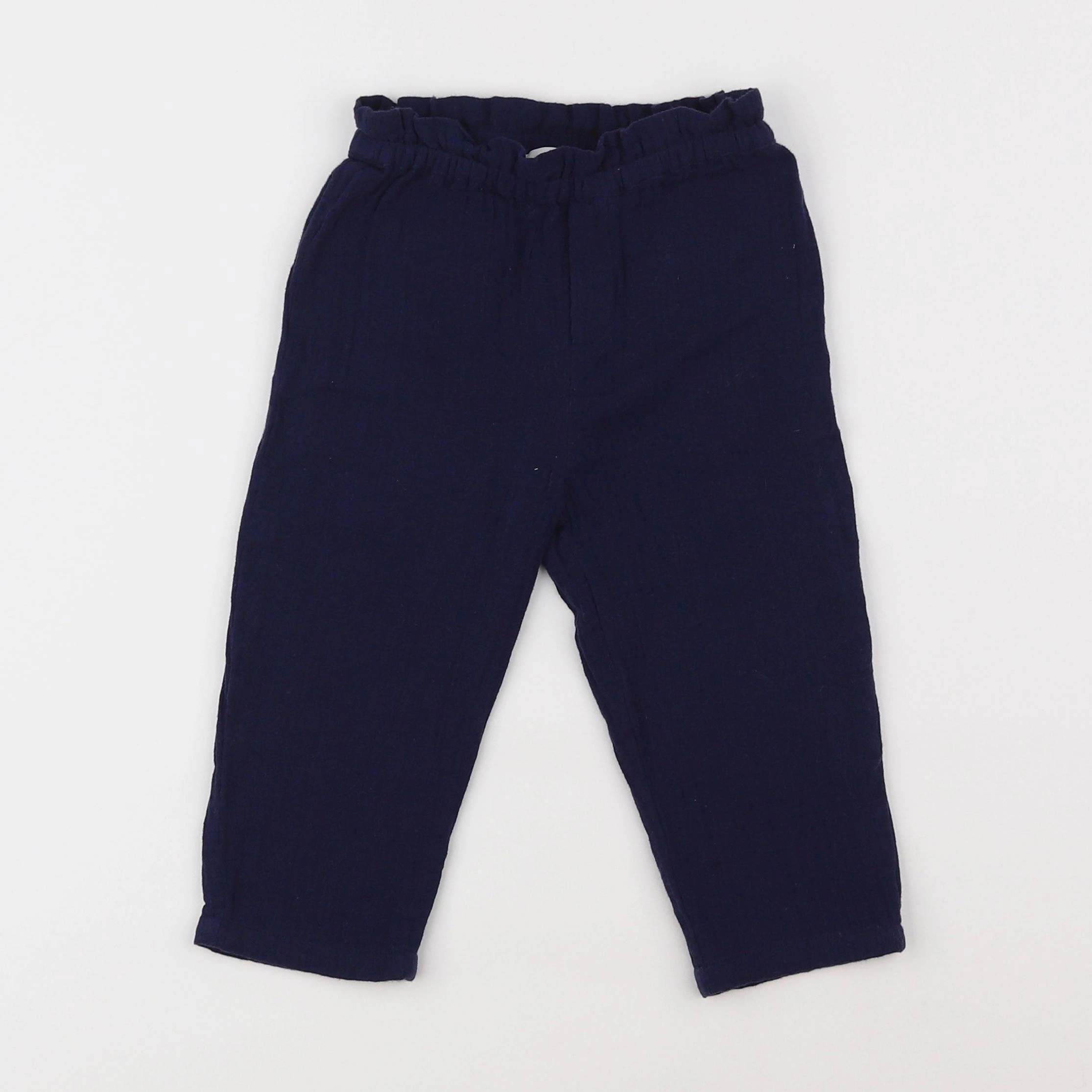 Cyrillus - pantalon bleu - 2 ans