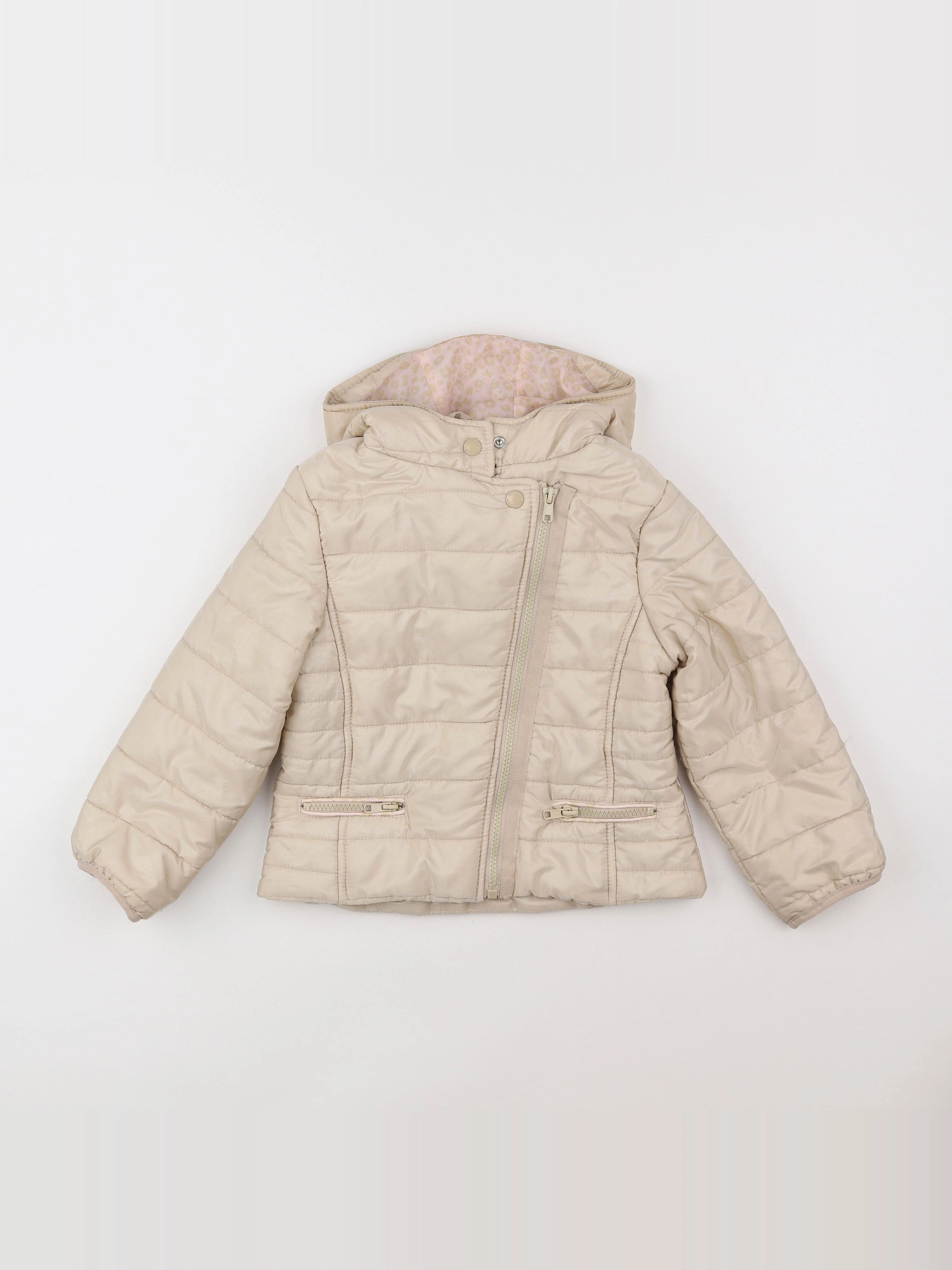 Vertbaudet - doudoune or - 4 ans