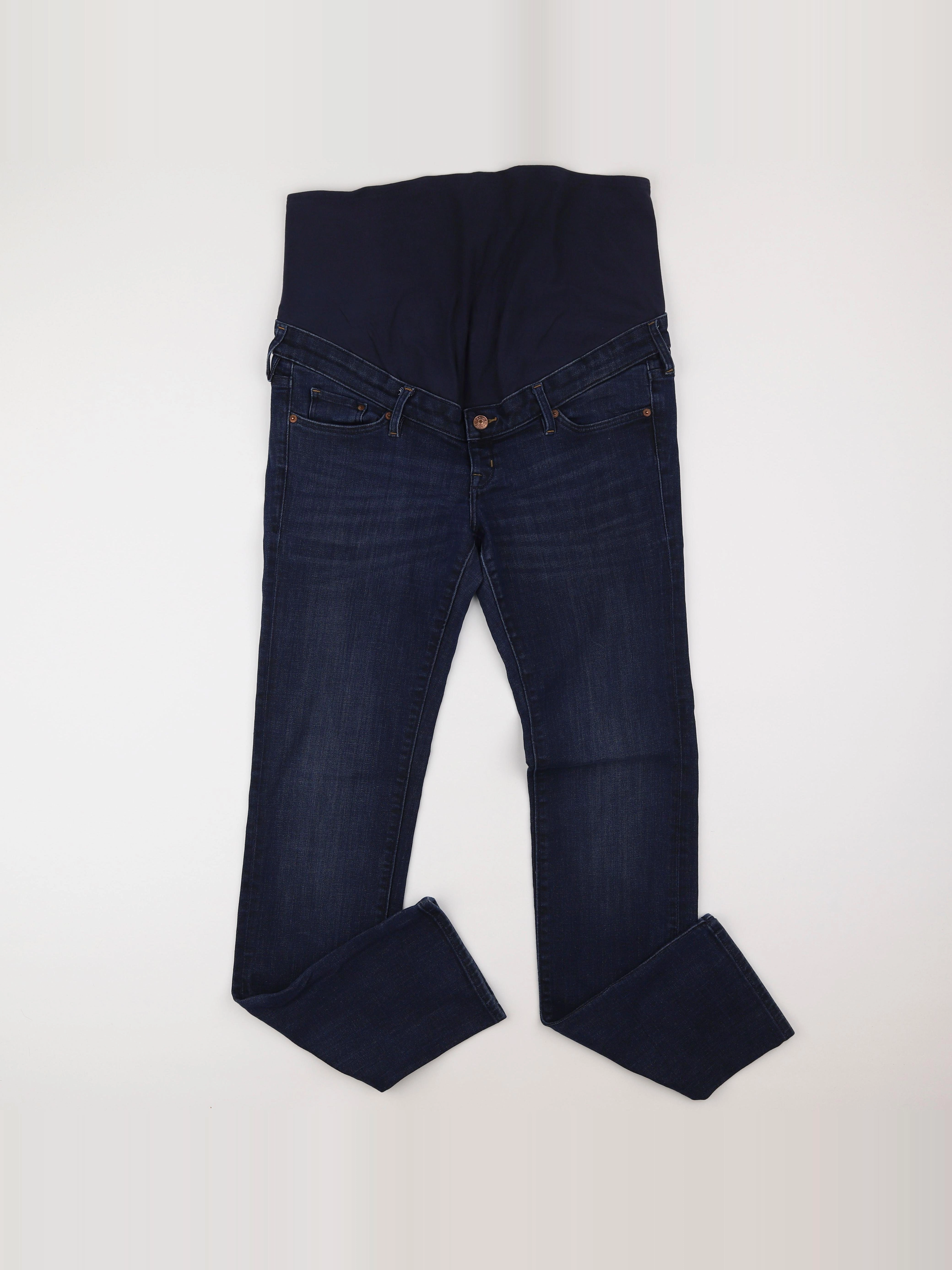 H&M - jean grossesse bleu - 42
