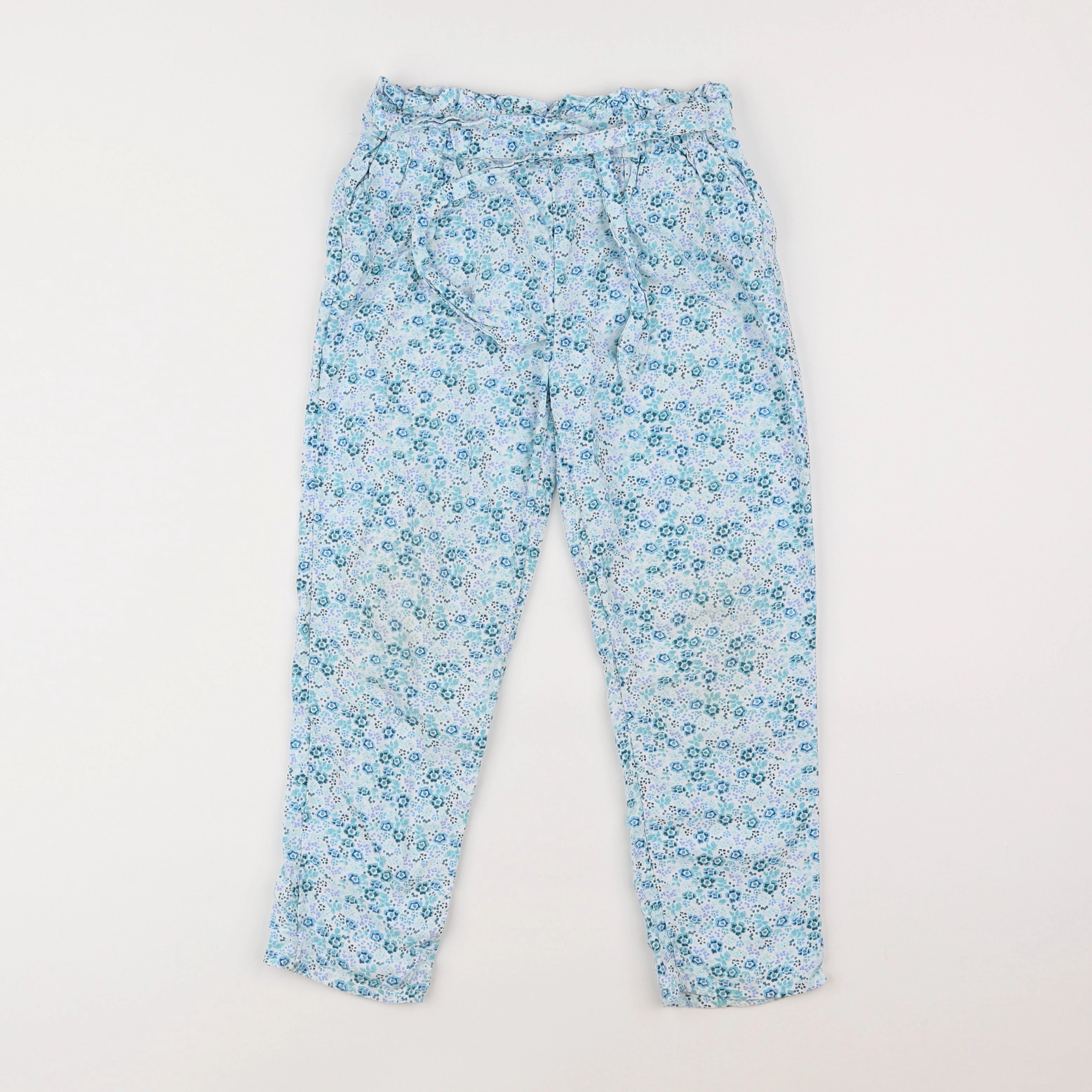 Vertbaudet - pantalon bleu - 8 ans