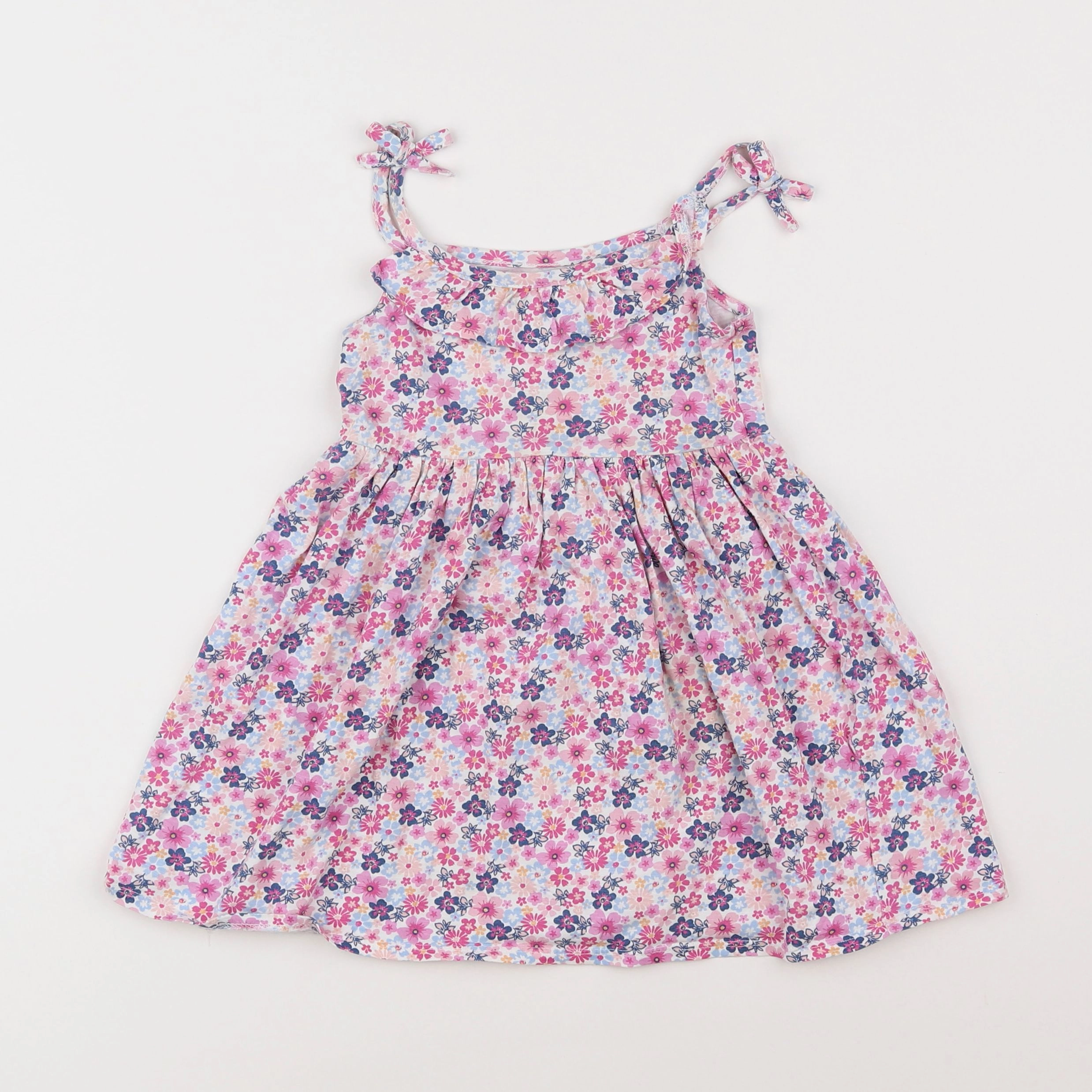 Vertbaudet - robe multicolore - 3 ans