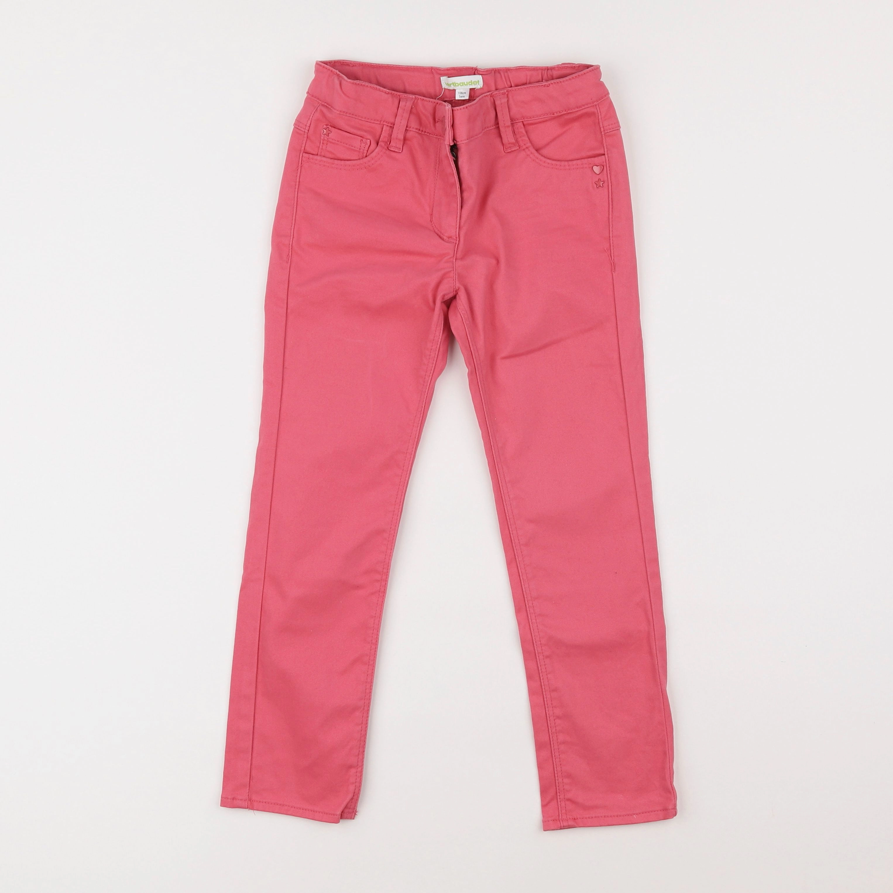 Vertbaudet - pantalon rose - 5 ans