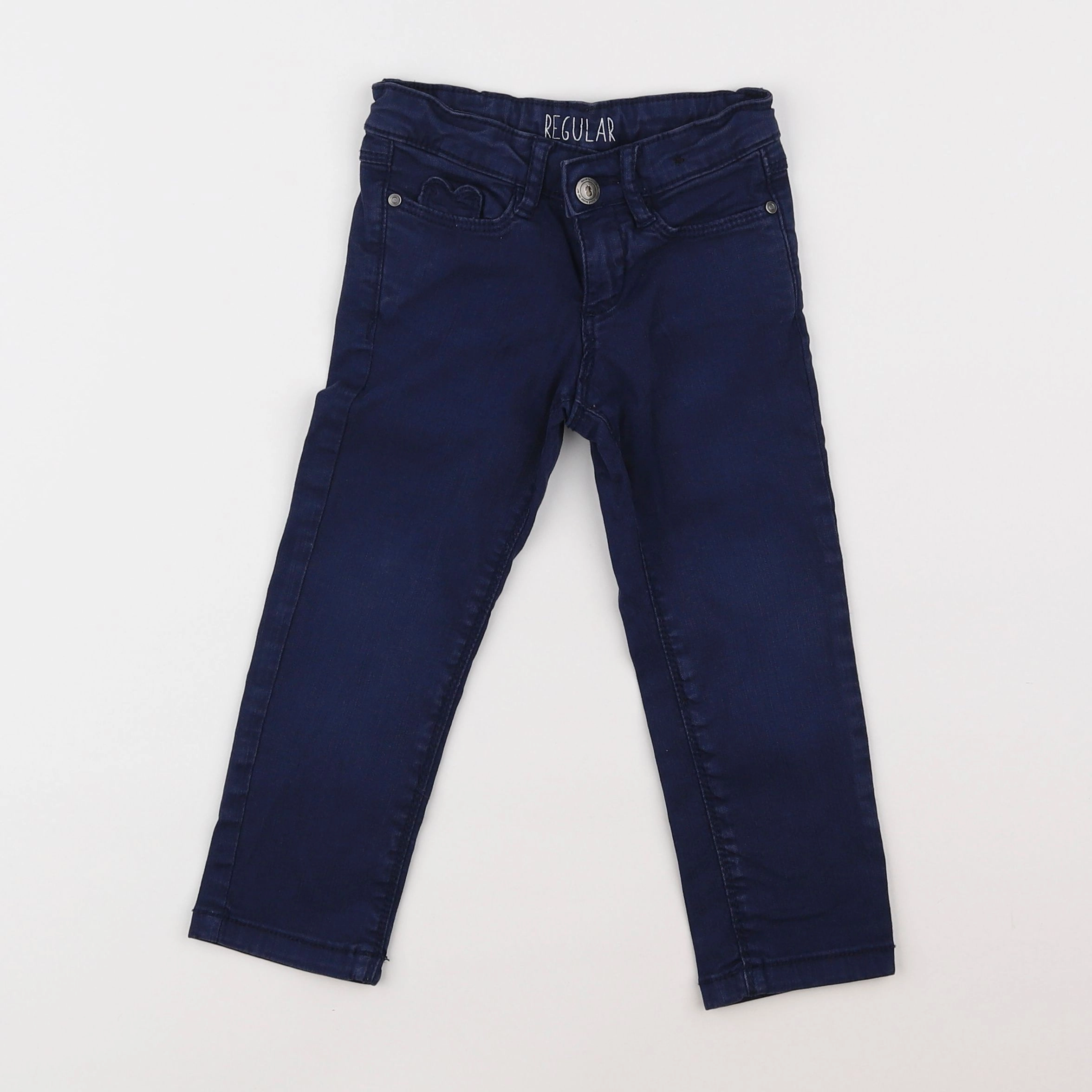 Tape à l'oeil - pantalon bleu - 2 ans