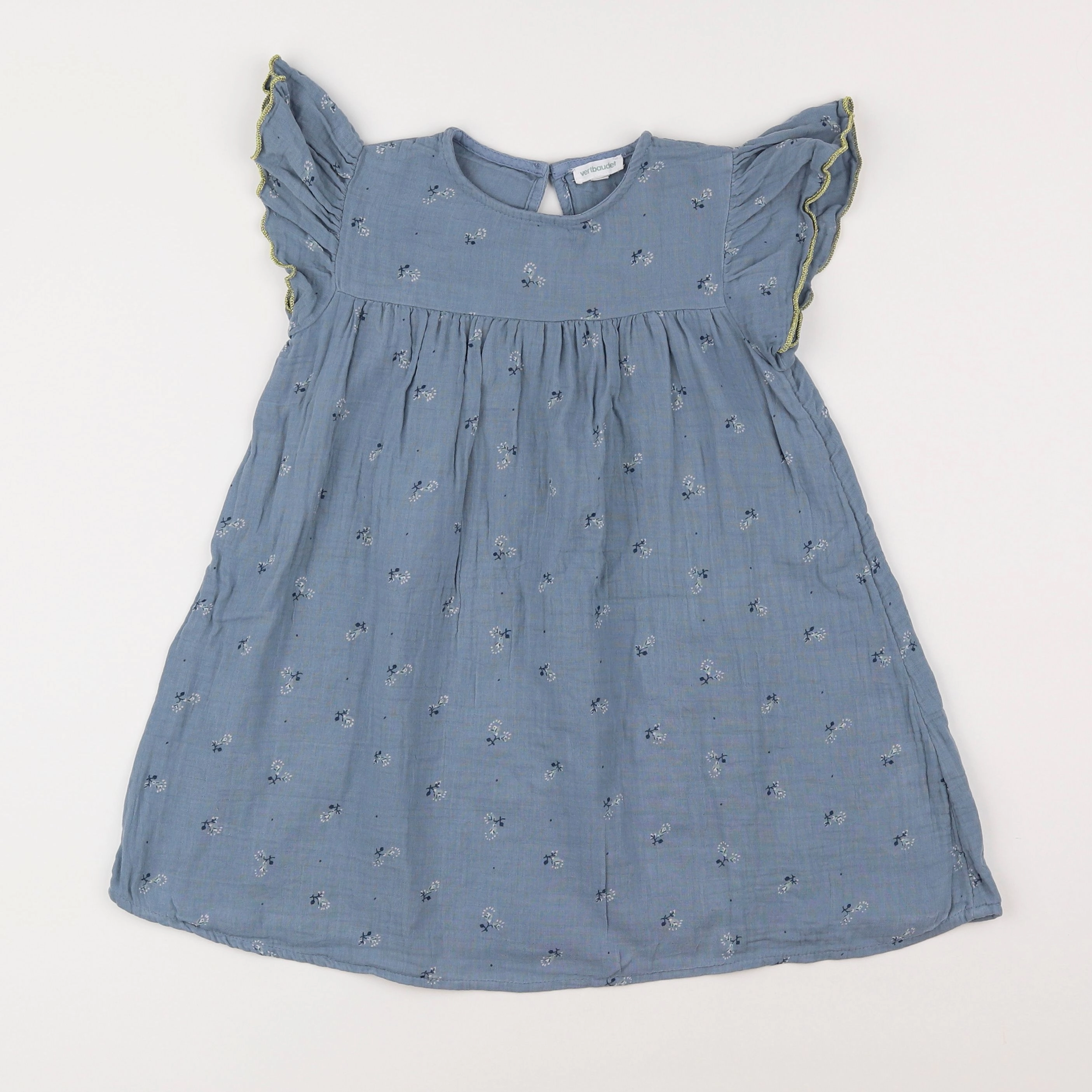 Vertbaudet - robe bleu - 4 ans