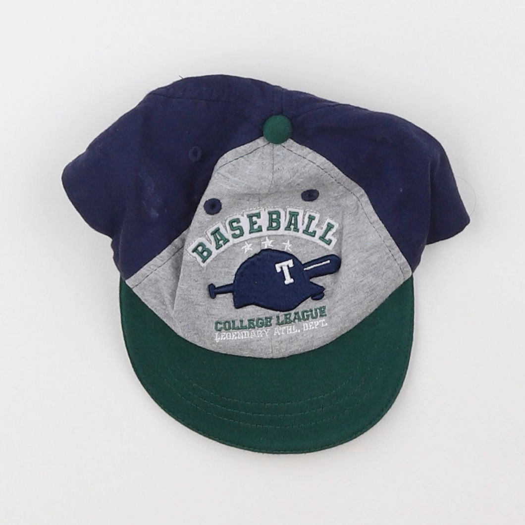 Vertbaudet - casquette bleu, vert - 2/3 ans