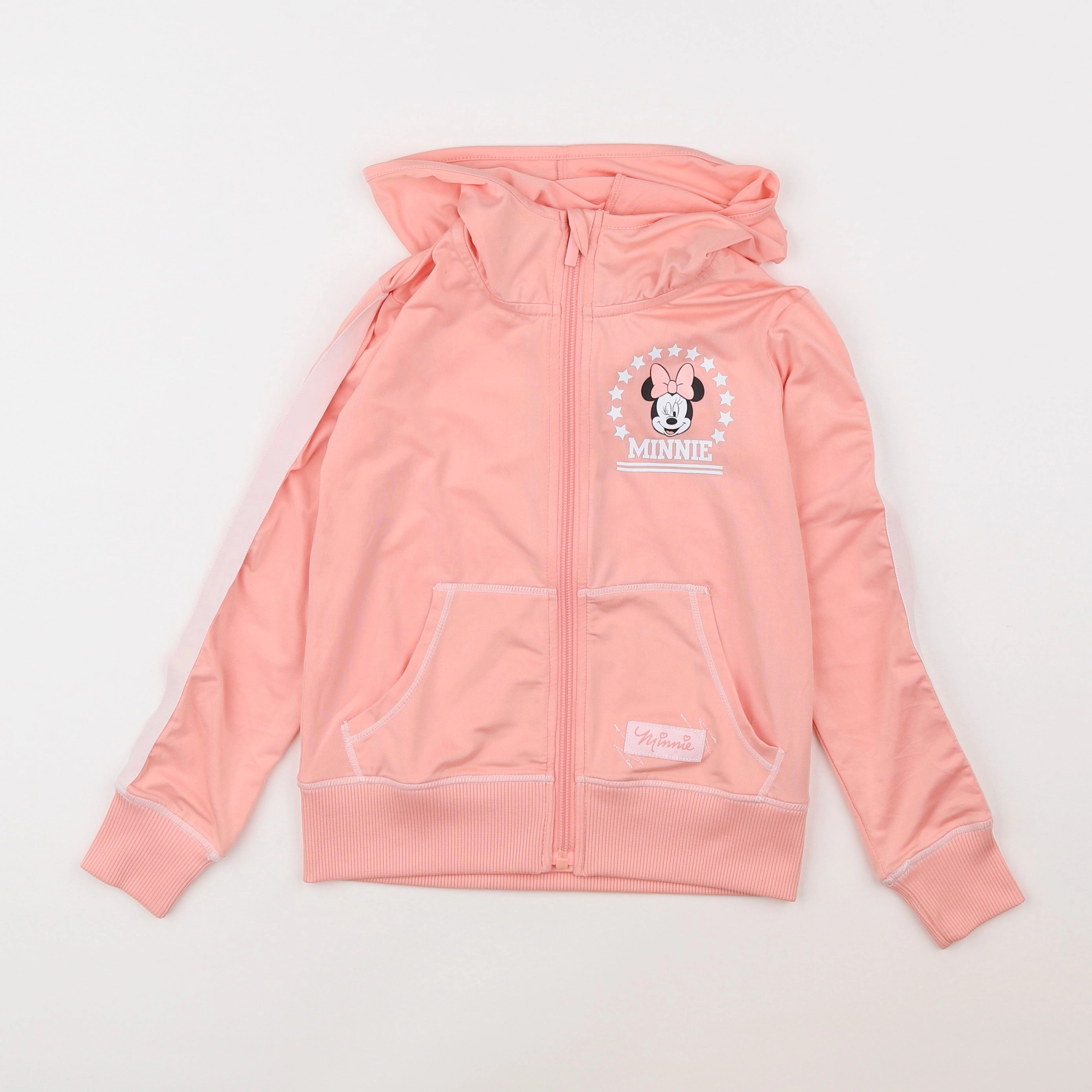 Vertbaudet - sweat rose - 8 ans