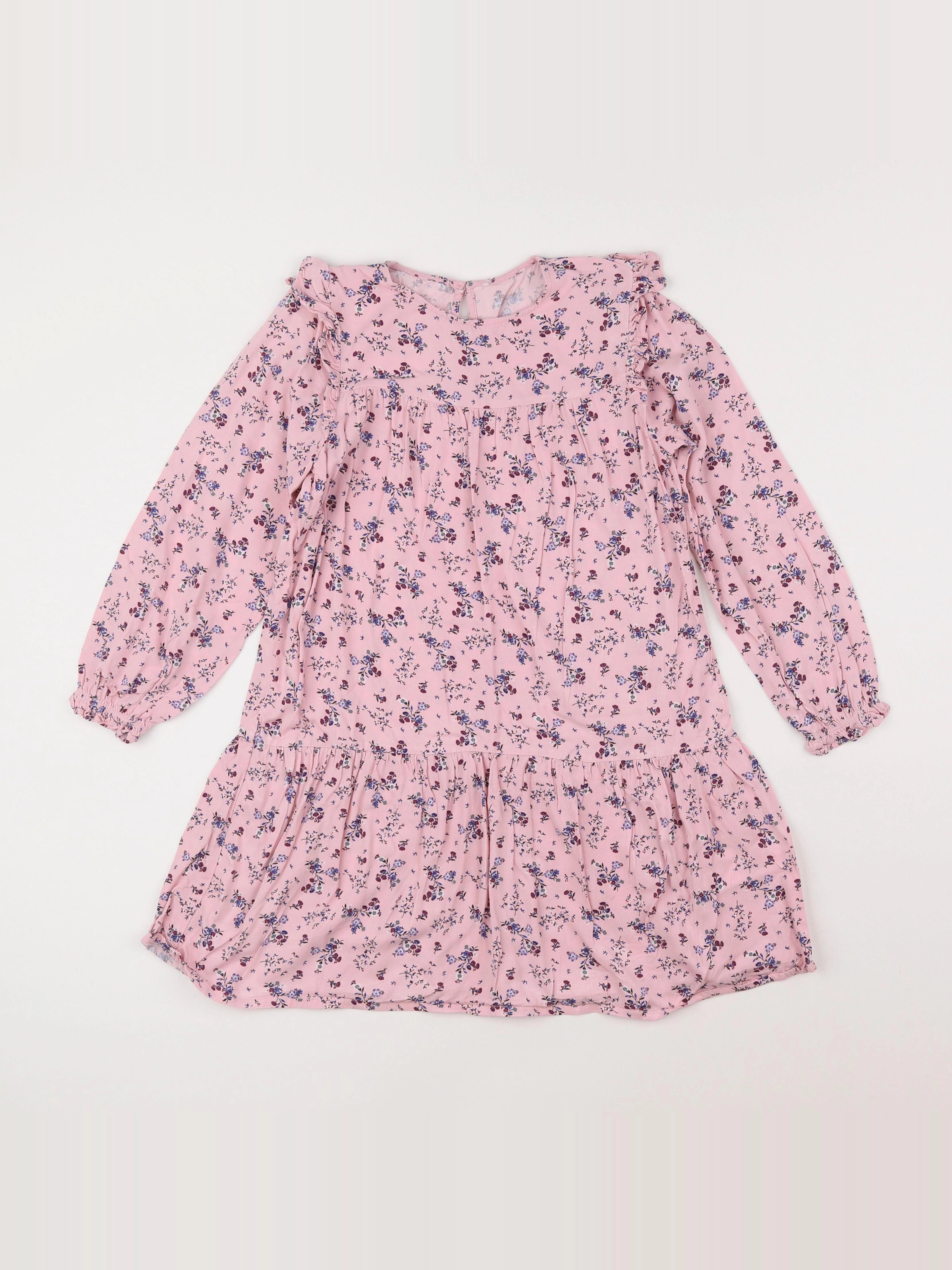 Vertbaudet - robe rose - 9 ans