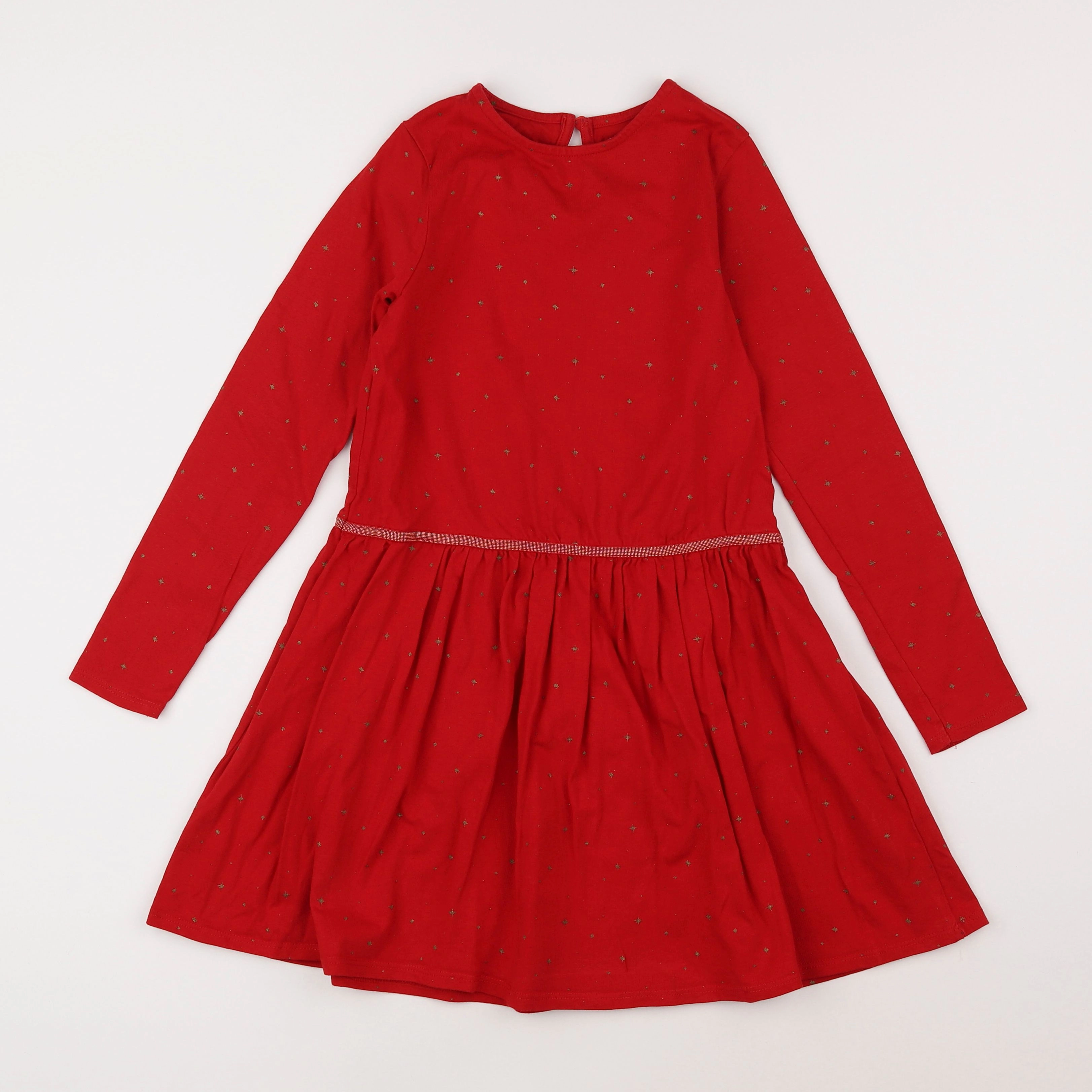 Vertbaudet - robe rouge - 9 ans