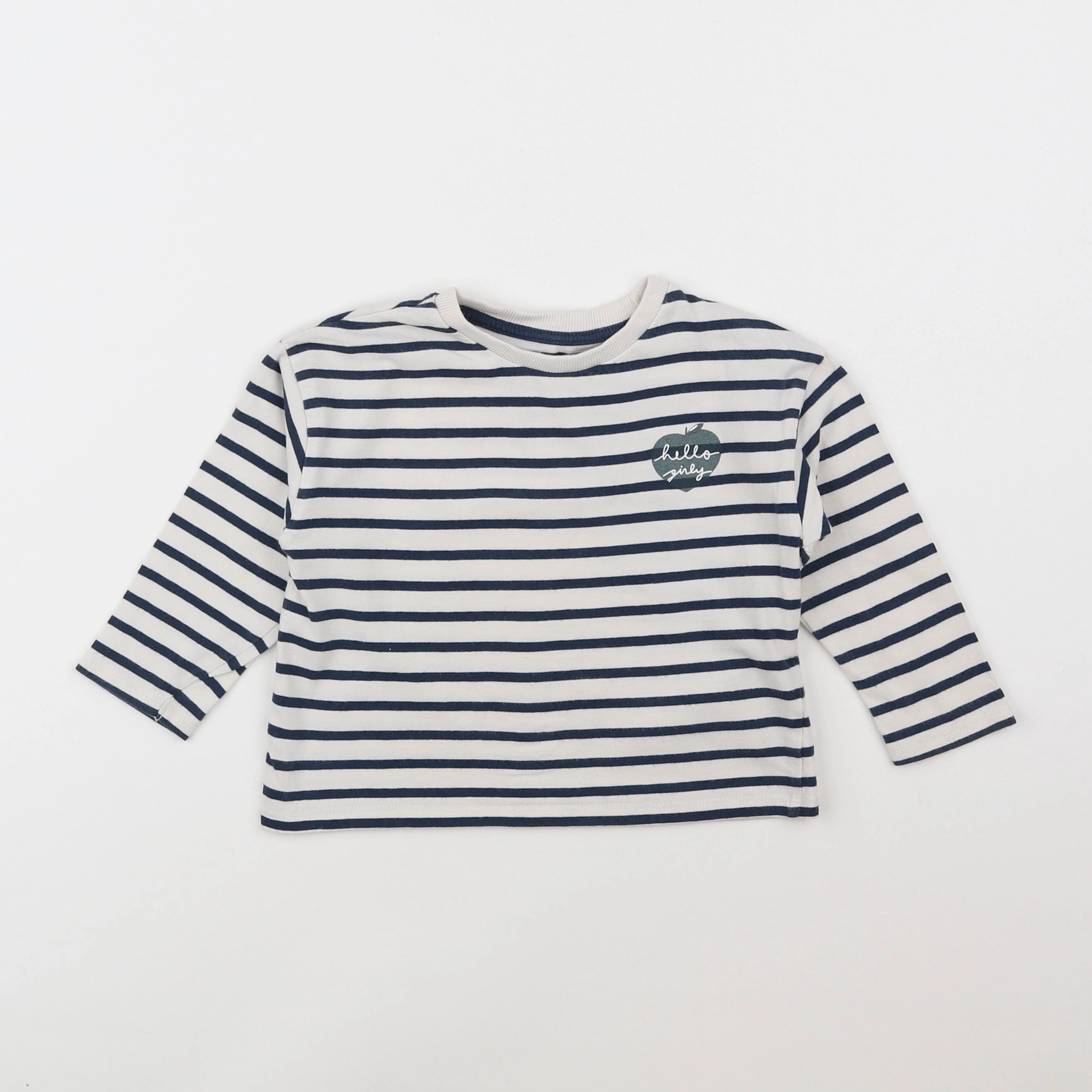 Vertbaudet - tee-shirt bleu - 3 ans