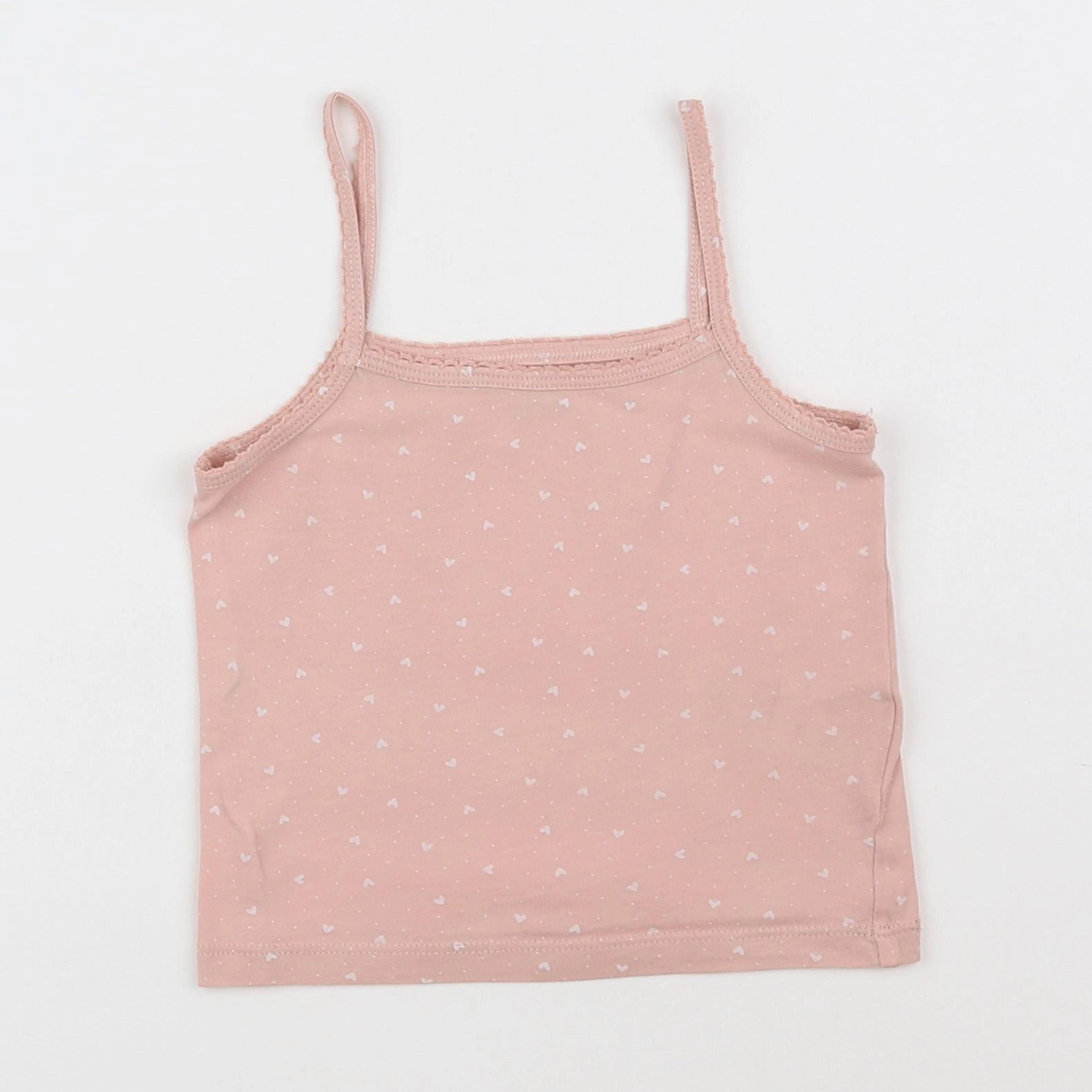 Vertbaudet - maillot de corps rose - 2 ans