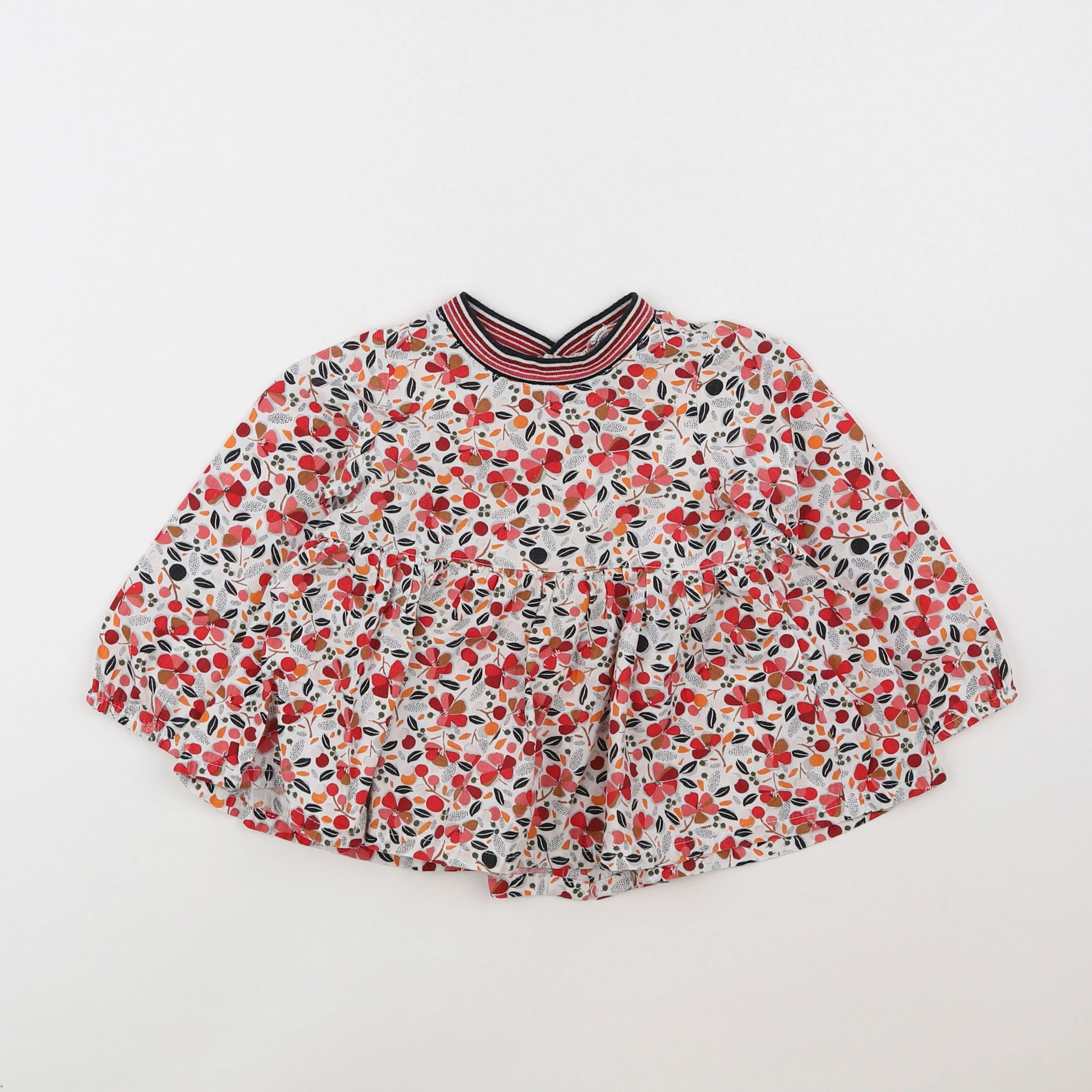 Catimini - blouse rouge - 18 mois